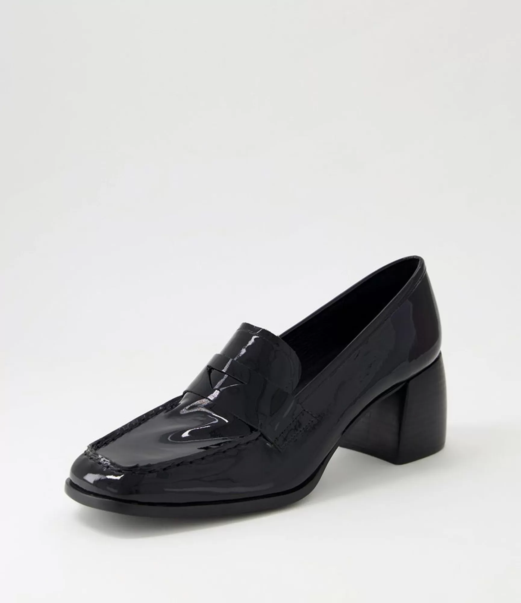 Hot Midas Shoes Preemar Black Patent Leather Heels