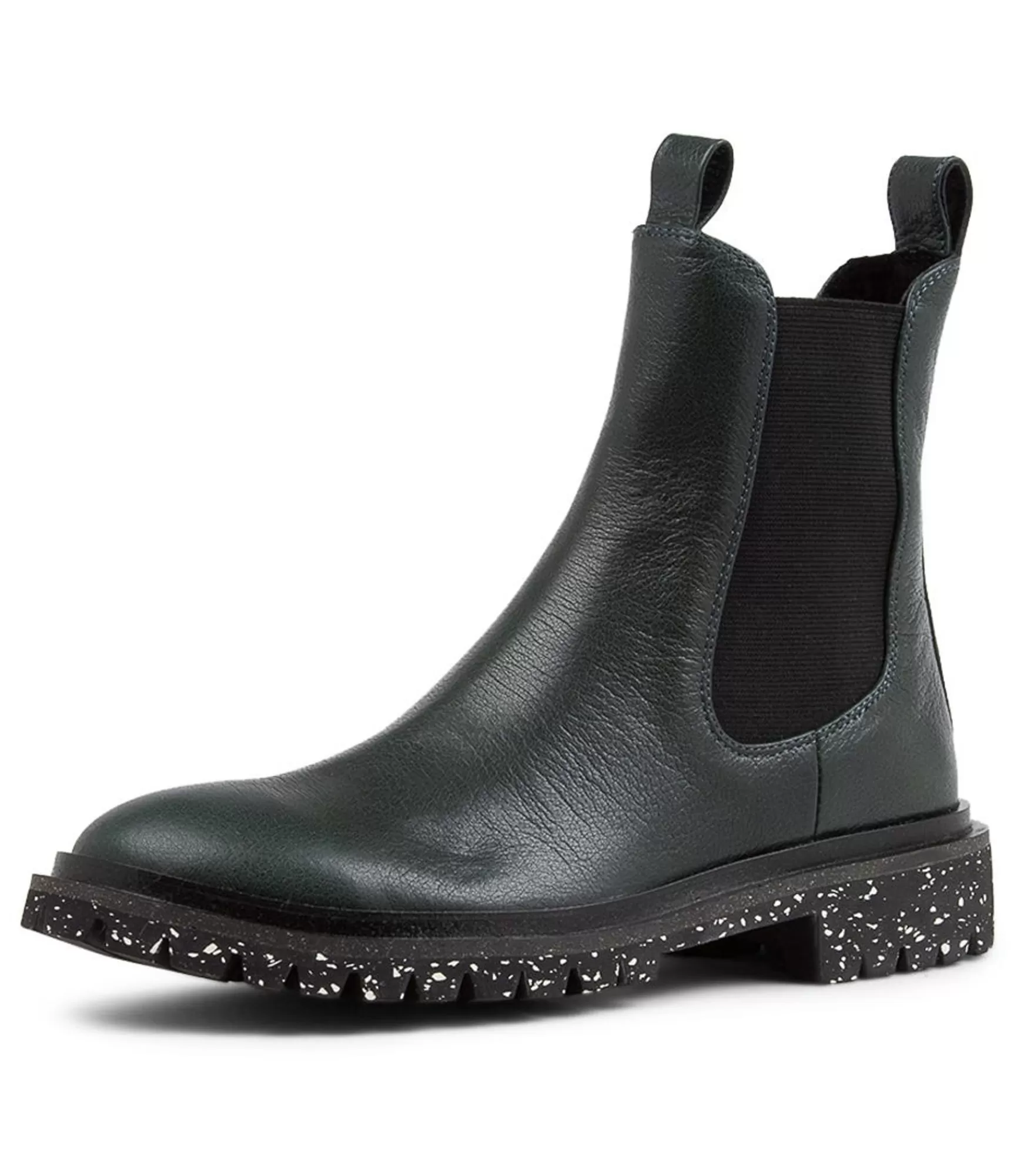 Sale Midas Shoes Rainer Forest Speckle Sole Leather Chelsea Boots