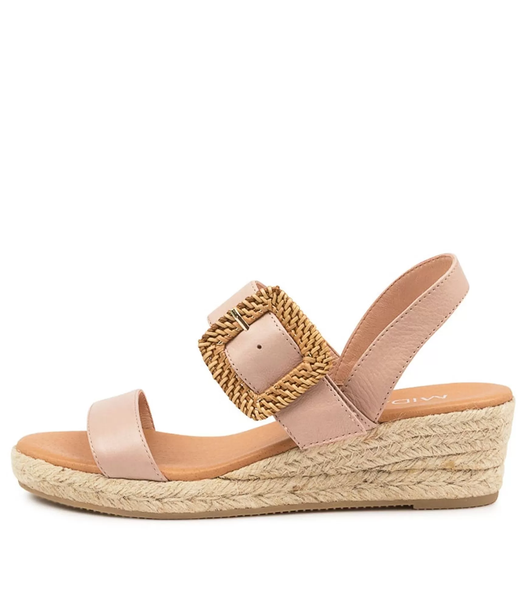 Shop Midas Shoes Samara Nude Leather