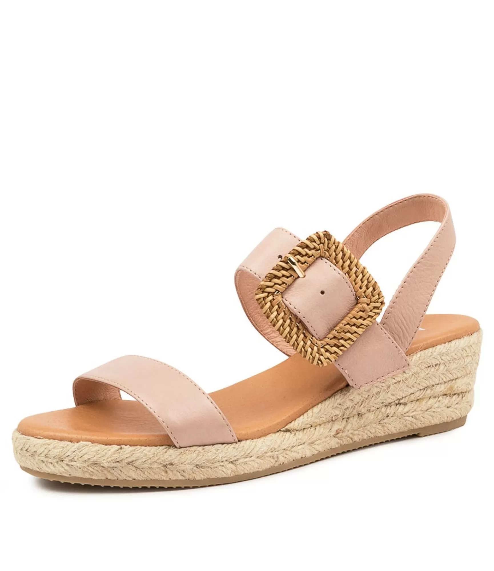 Shop Midas Shoes Samara Nude Leather