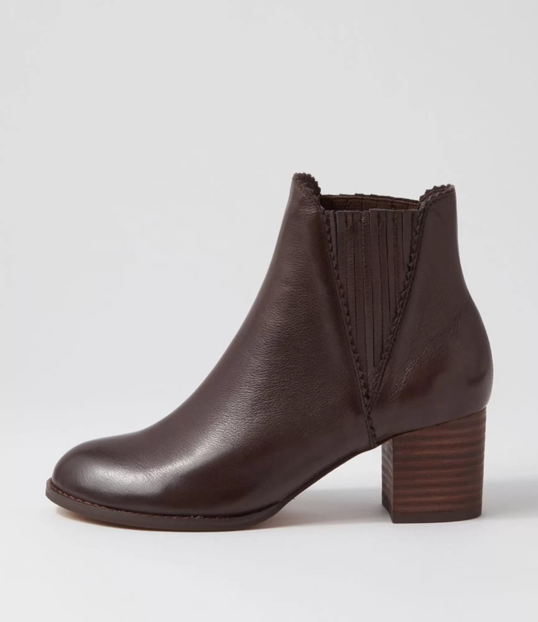Sale Midas Shoes Saniti Choc Leather Chelsea Boots