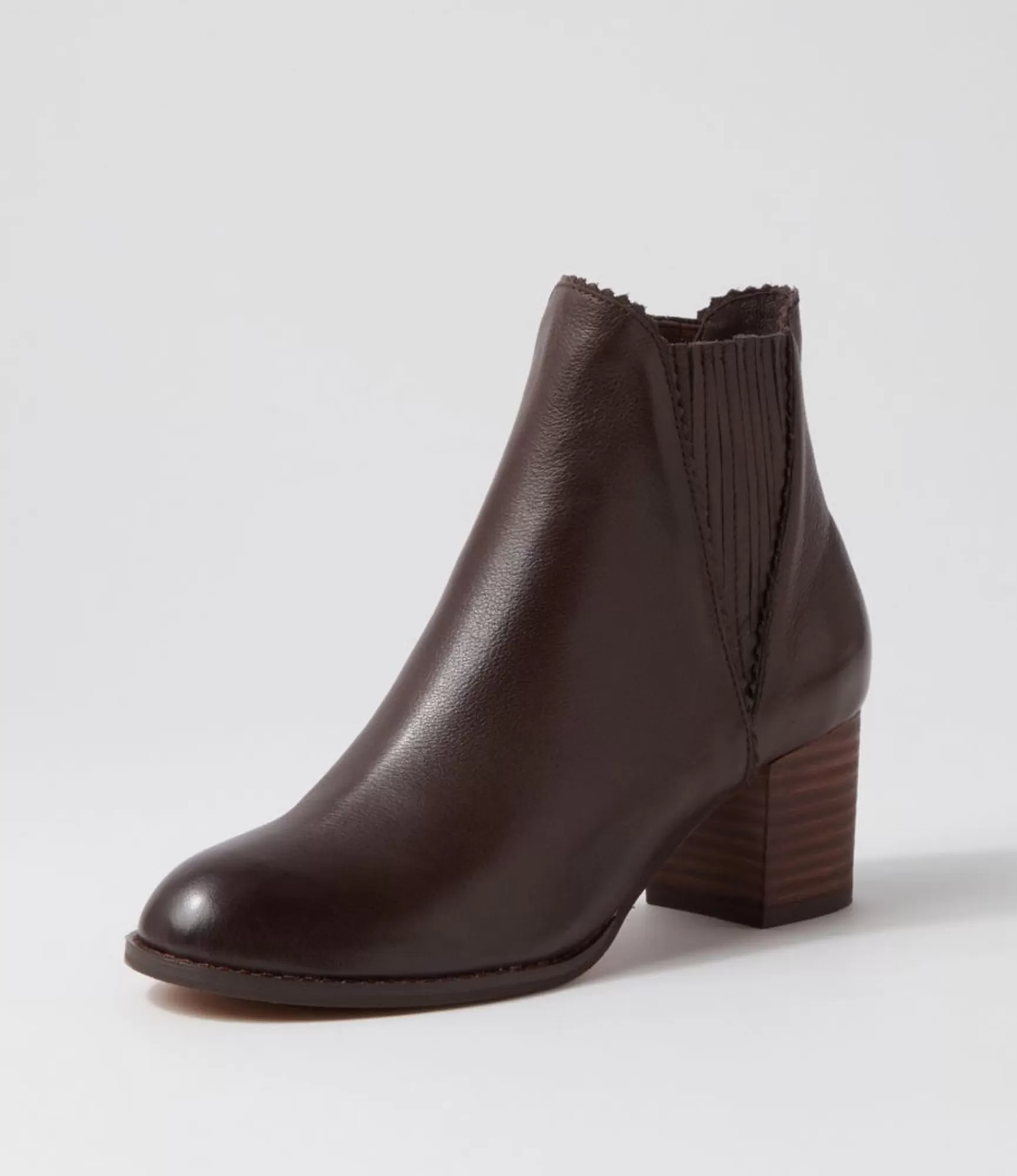 Sale Midas Shoes Saniti Choc Leather Chelsea Boots