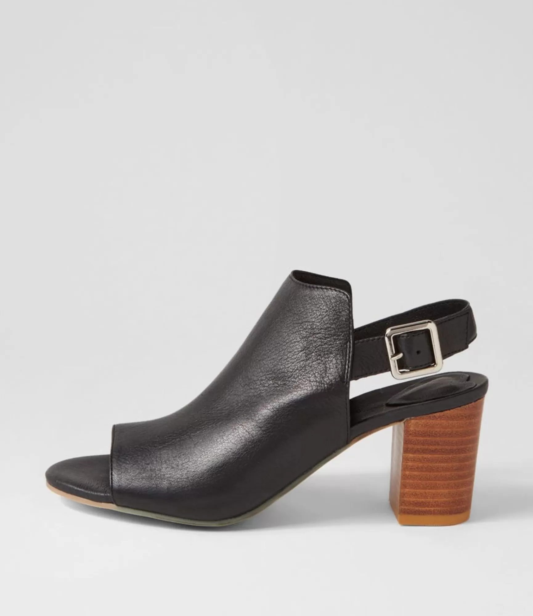 Flash Sale Midas Shoes Sarena Black Natural Leather Sandals