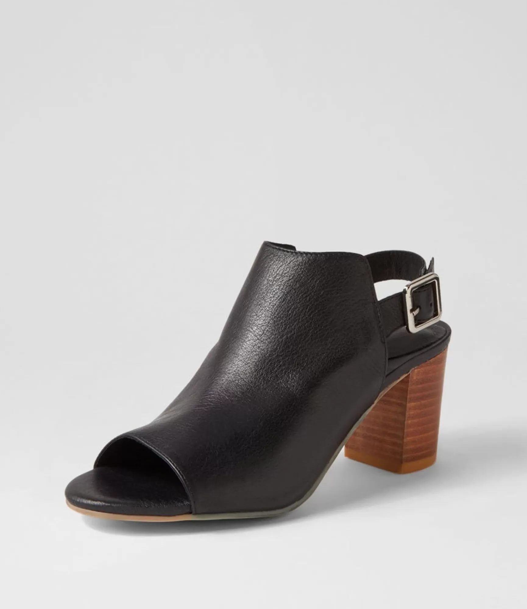 Flash Sale Midas Shoes Sarena Black Natural Leather Sandals