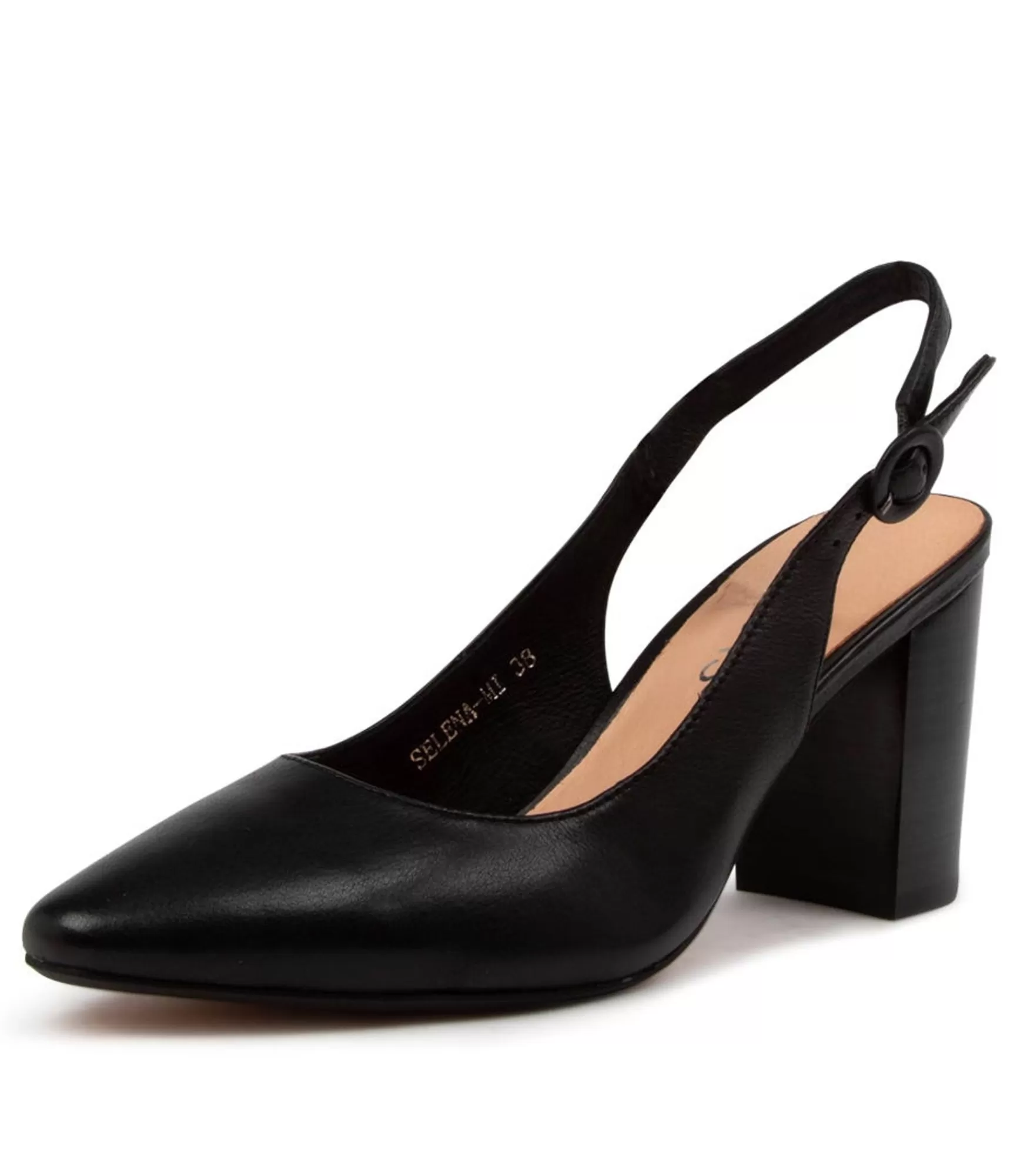 Sale Midas Shoes Selena Black Leather