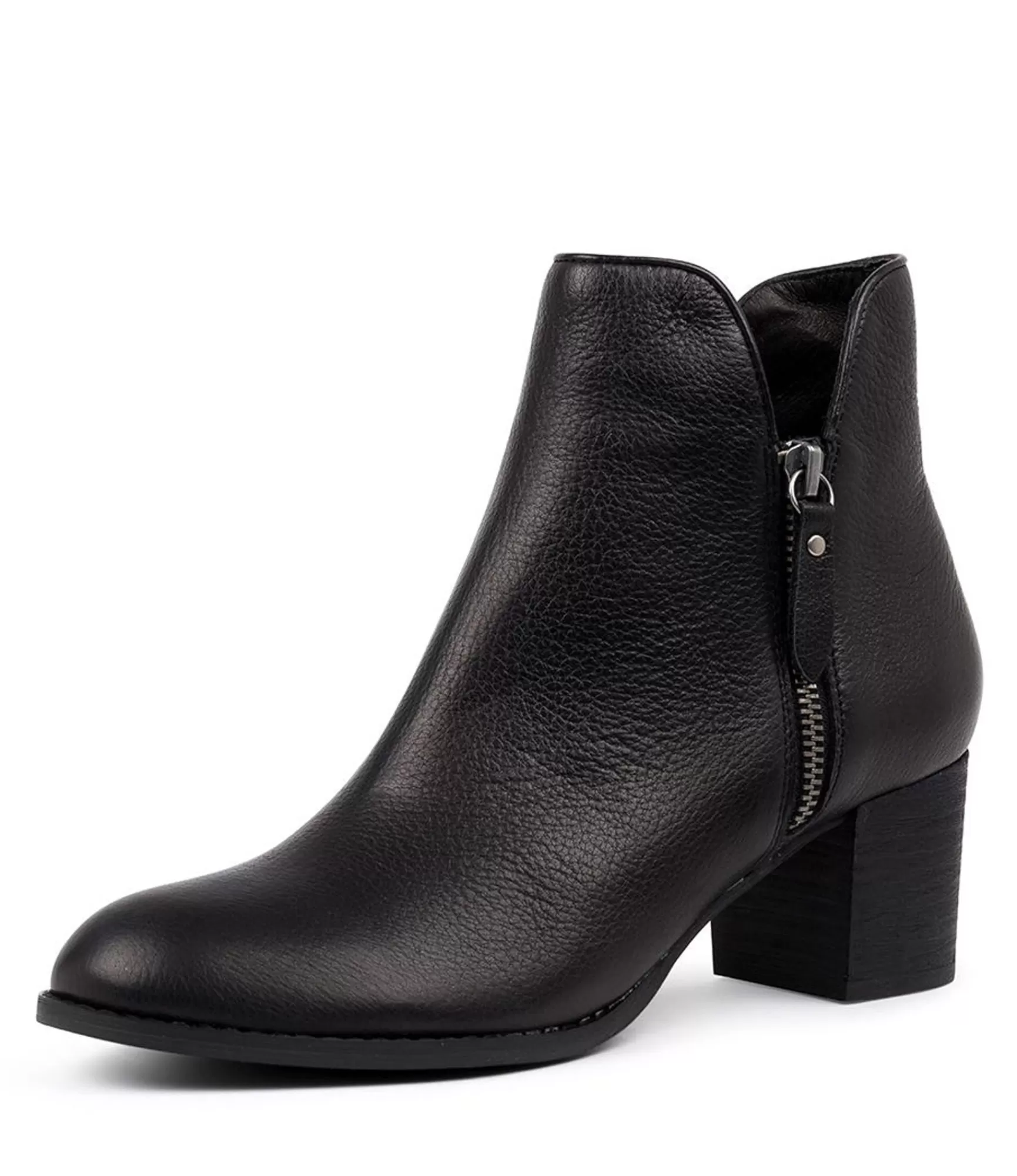 Best Sale Midas Shoes Shaine Black Leather