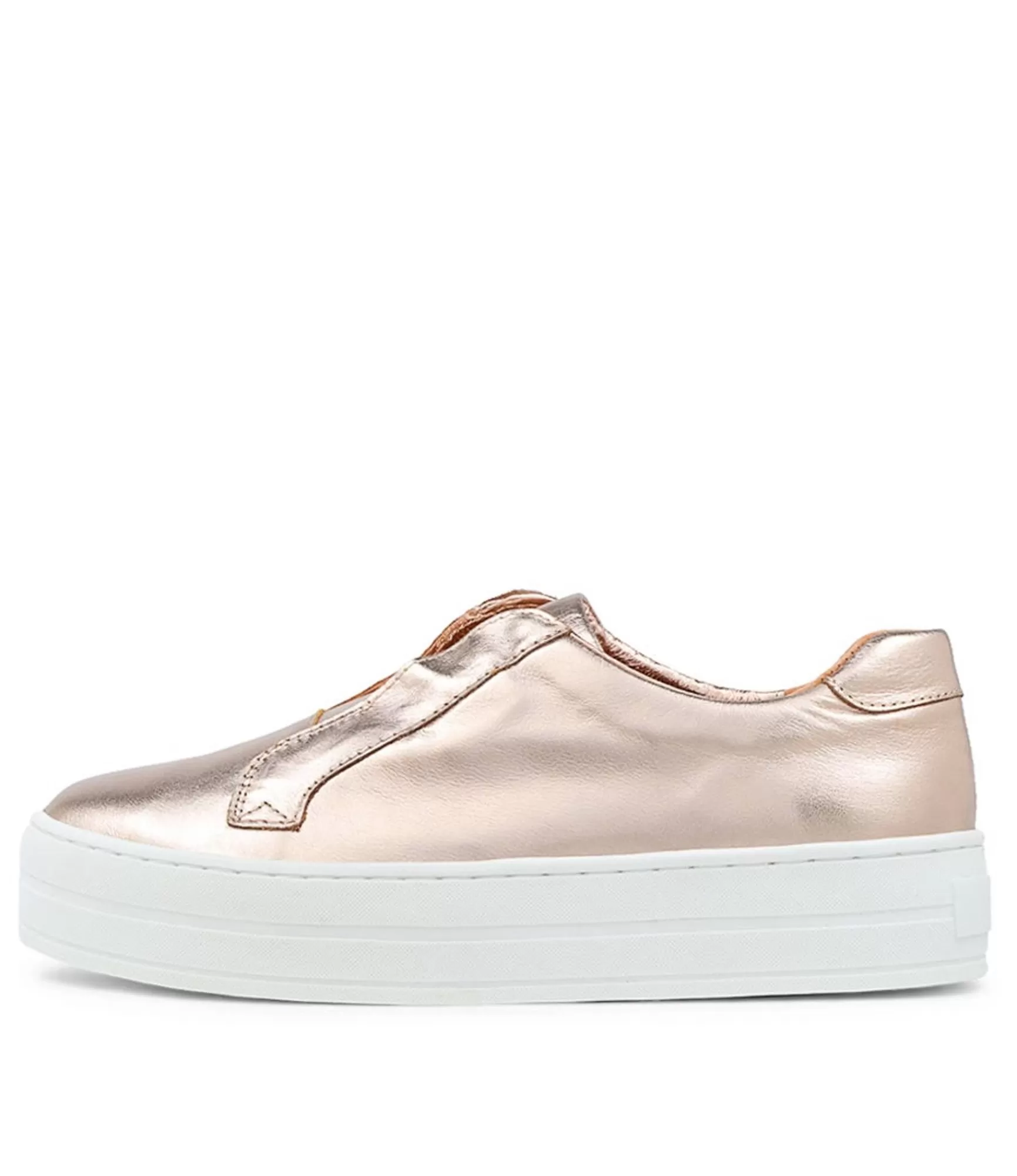 Fashion Midas Shoes Shiann Pale Rose Gold Leather Sneakers Ws