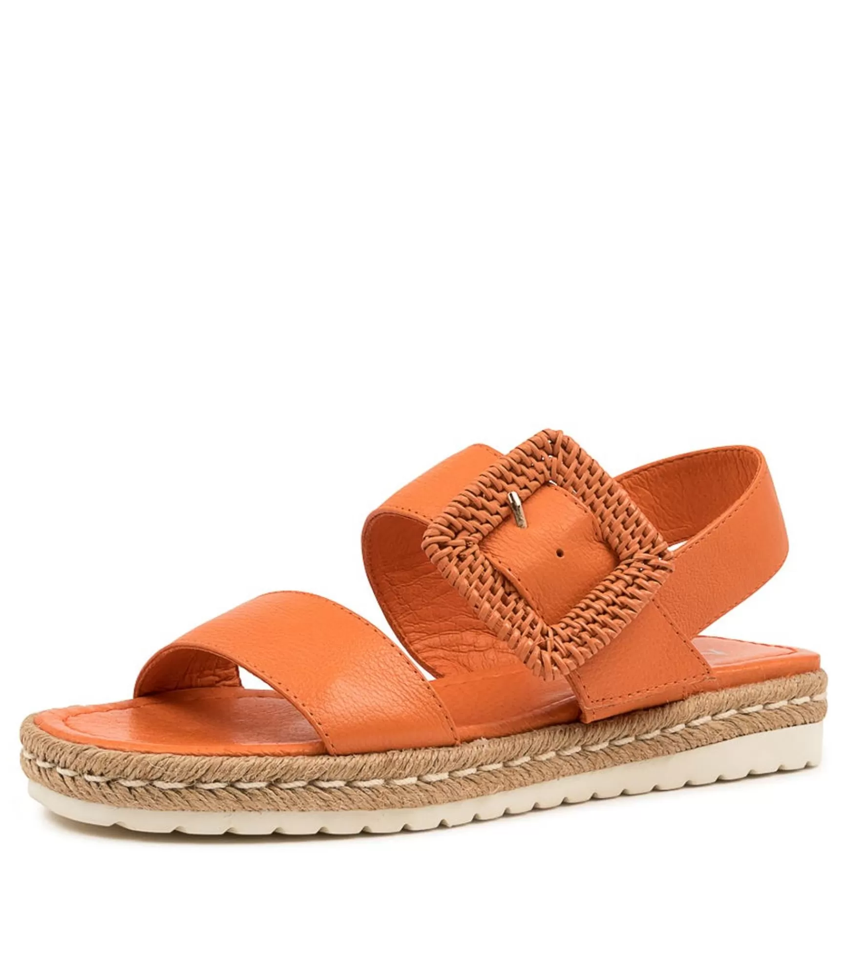 Shop Midas Shoes Silo Orange Leather