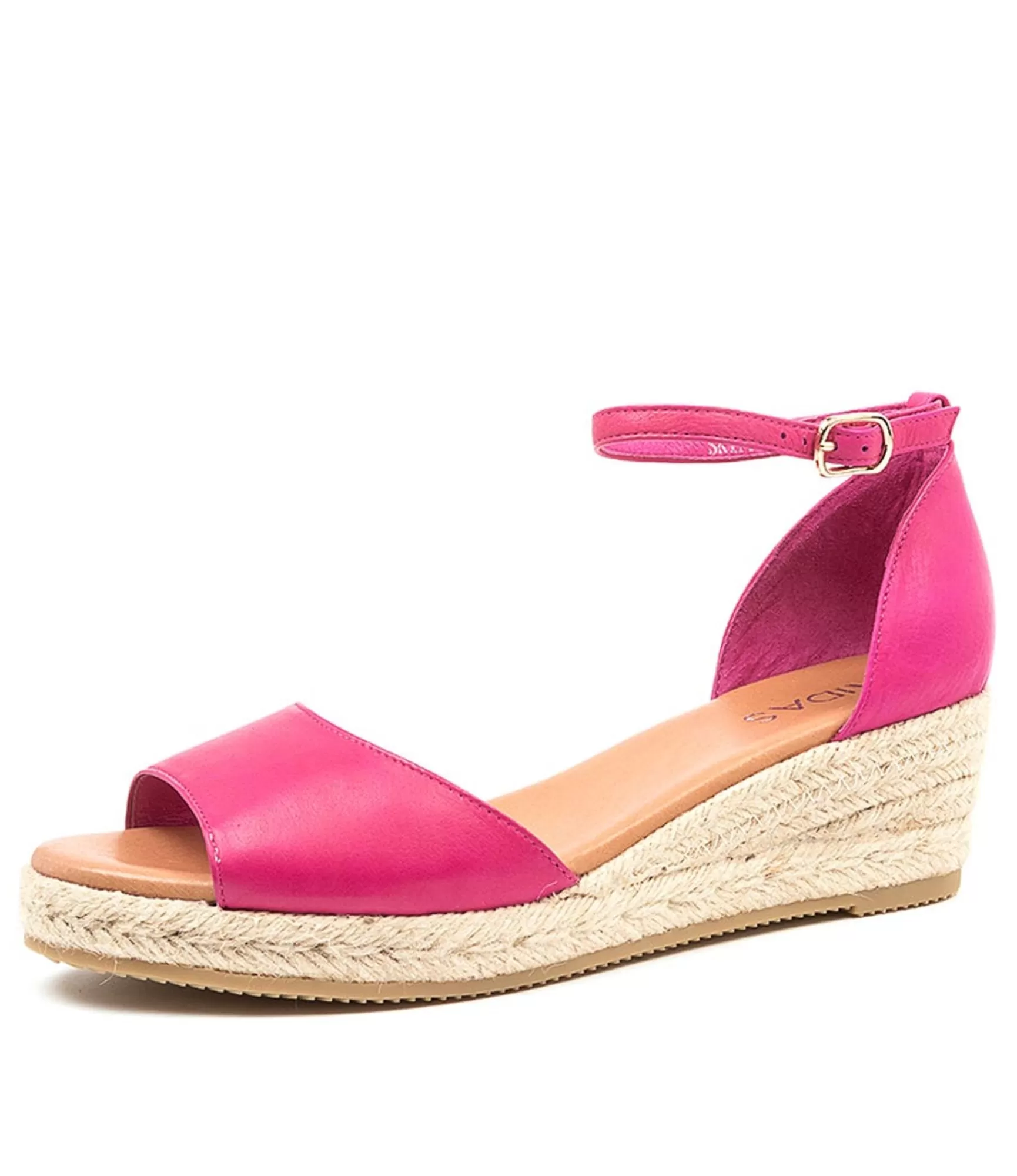 Shop Midas Shoes Skippy Fuchsia Leather