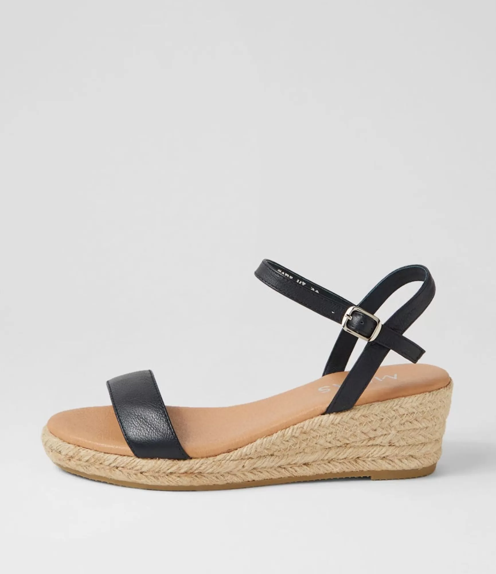 Cheap Midas Shoes Sofi Navy Leather Espadrilles