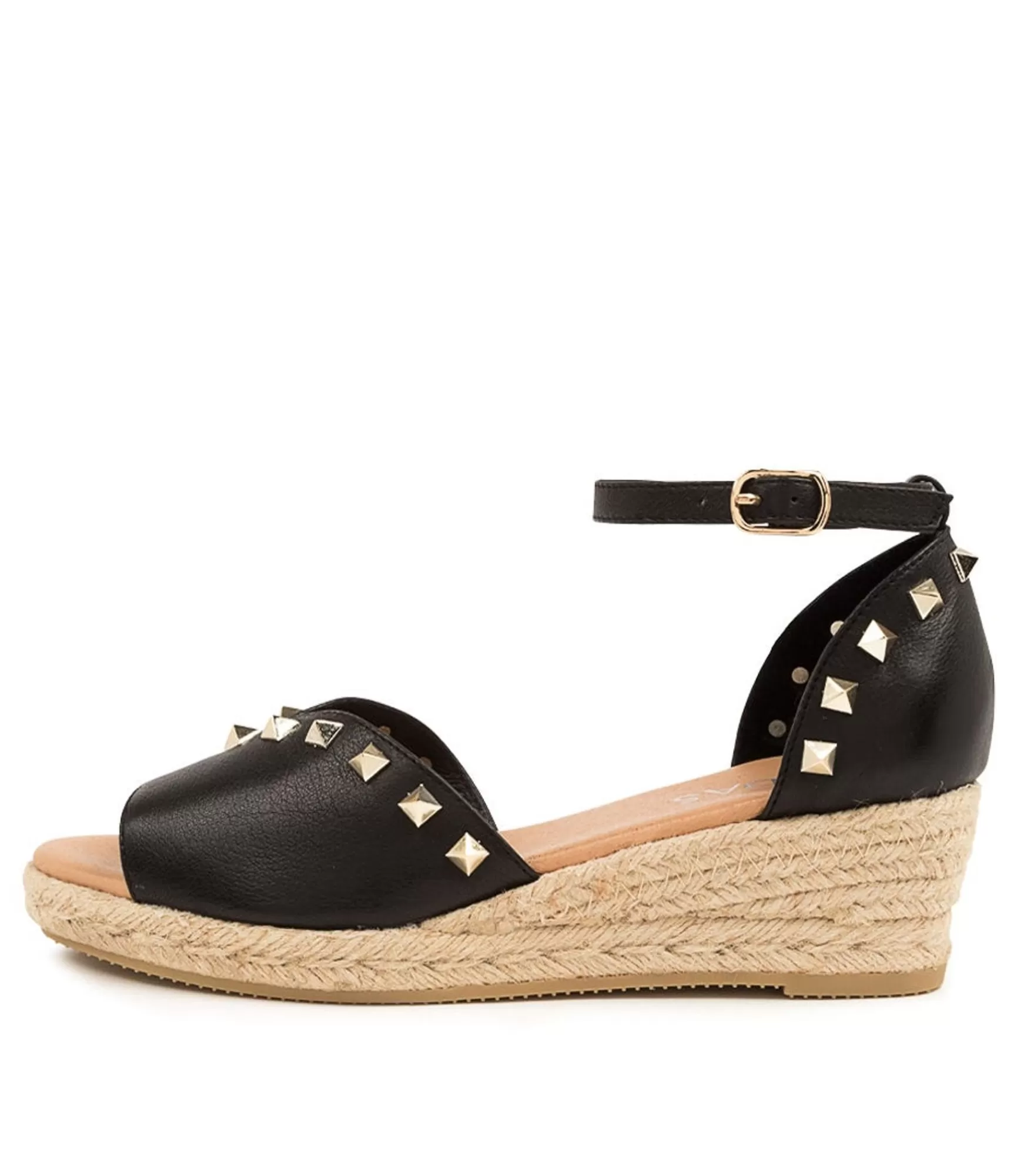 Hot Midas Shoes Solt Black Leather