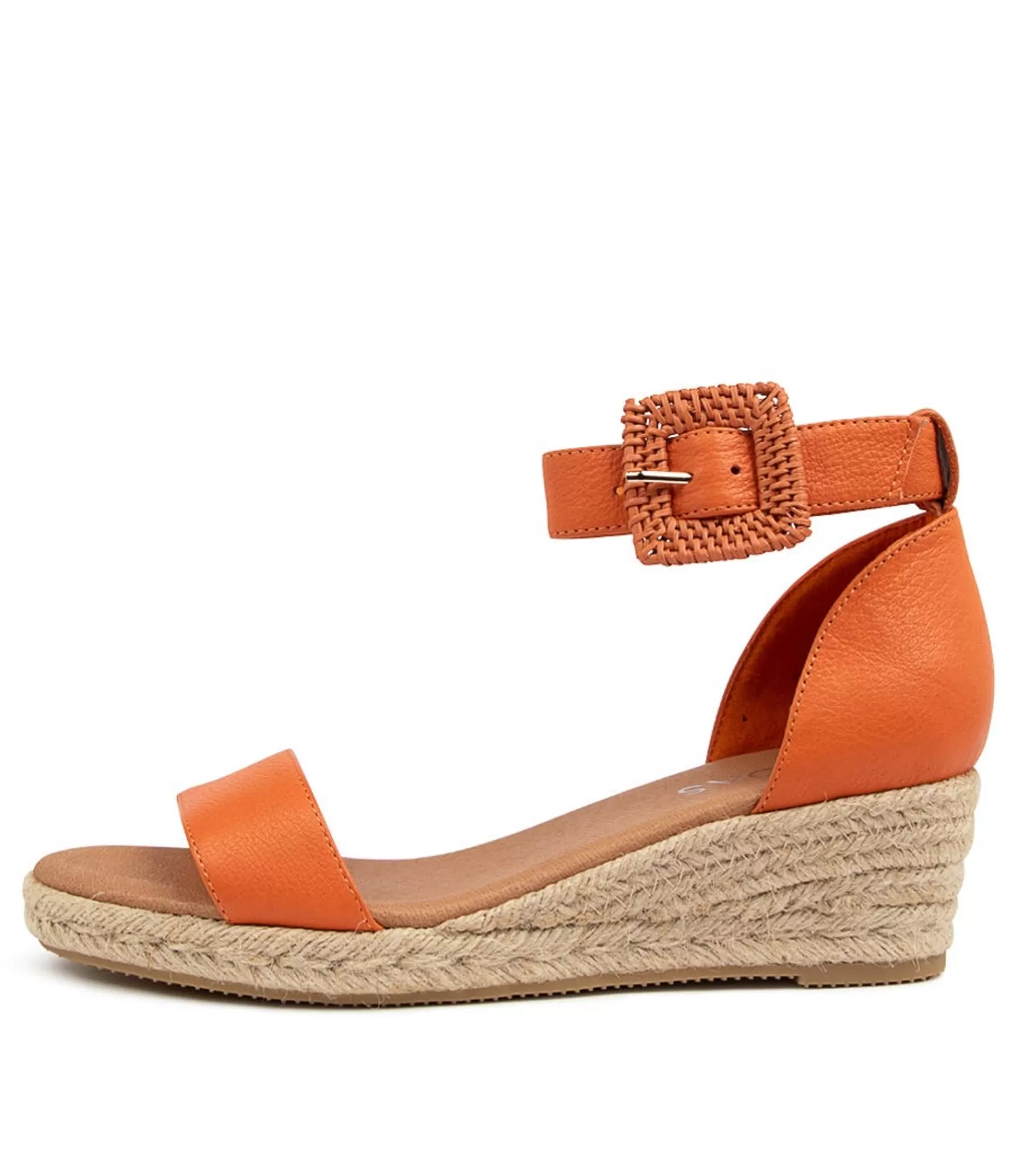 Shop Midas Shoes Sprung Orange Leather