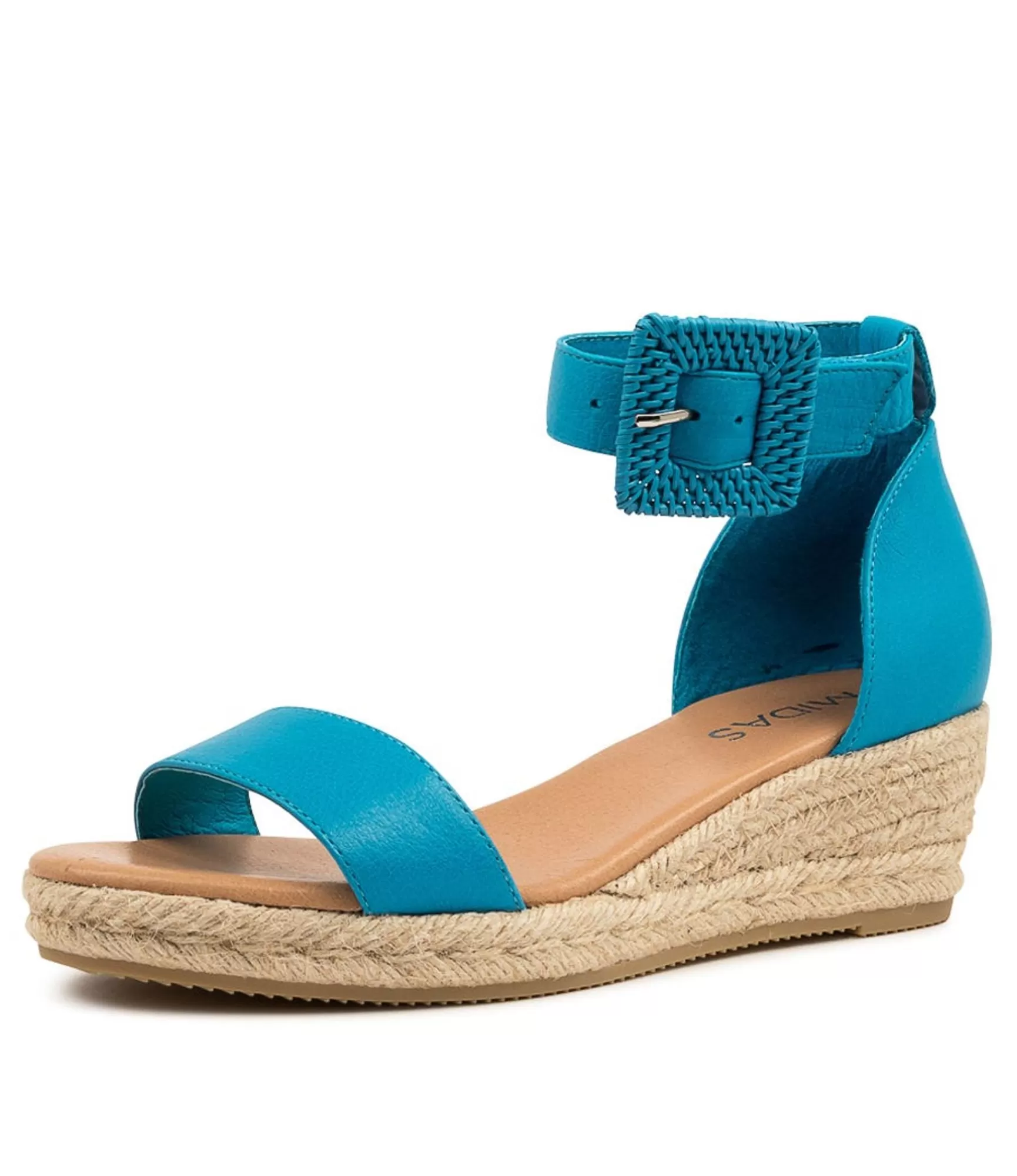 Outlet Midas Shoes Sprung Turquoise Leathr