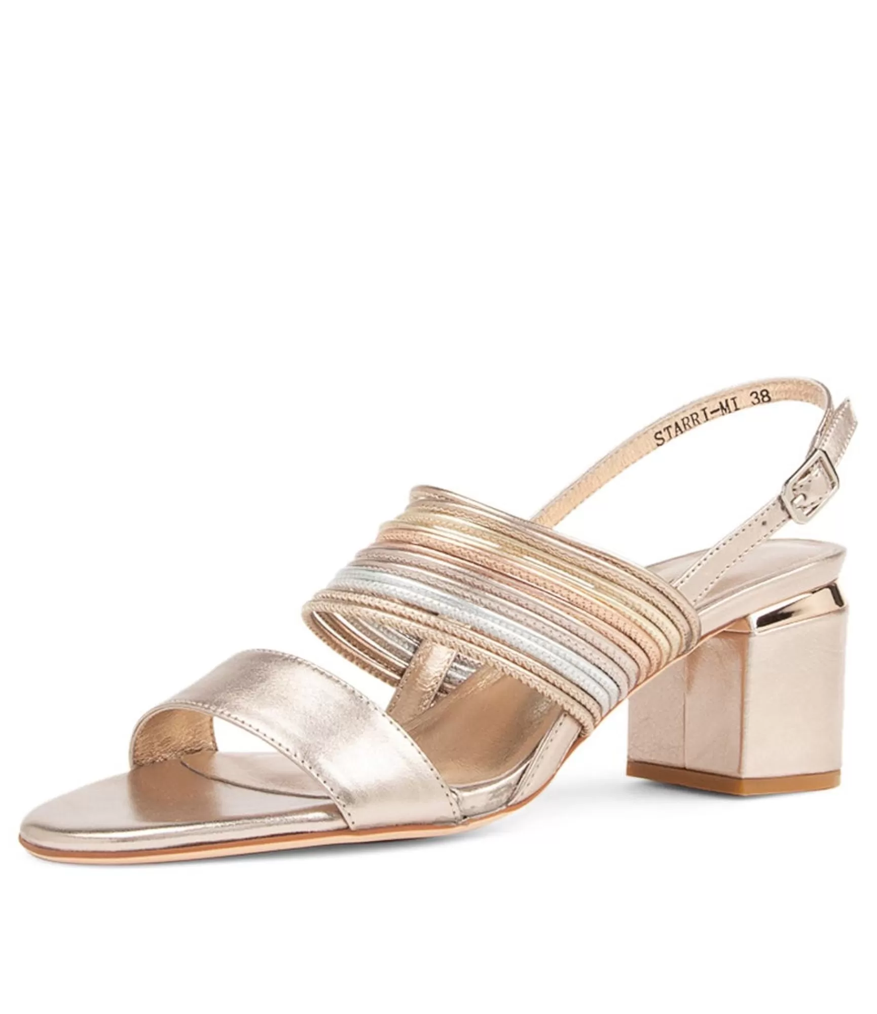 Flash Sale Midas Shoes Starri Platino Metallic Multi Sandals