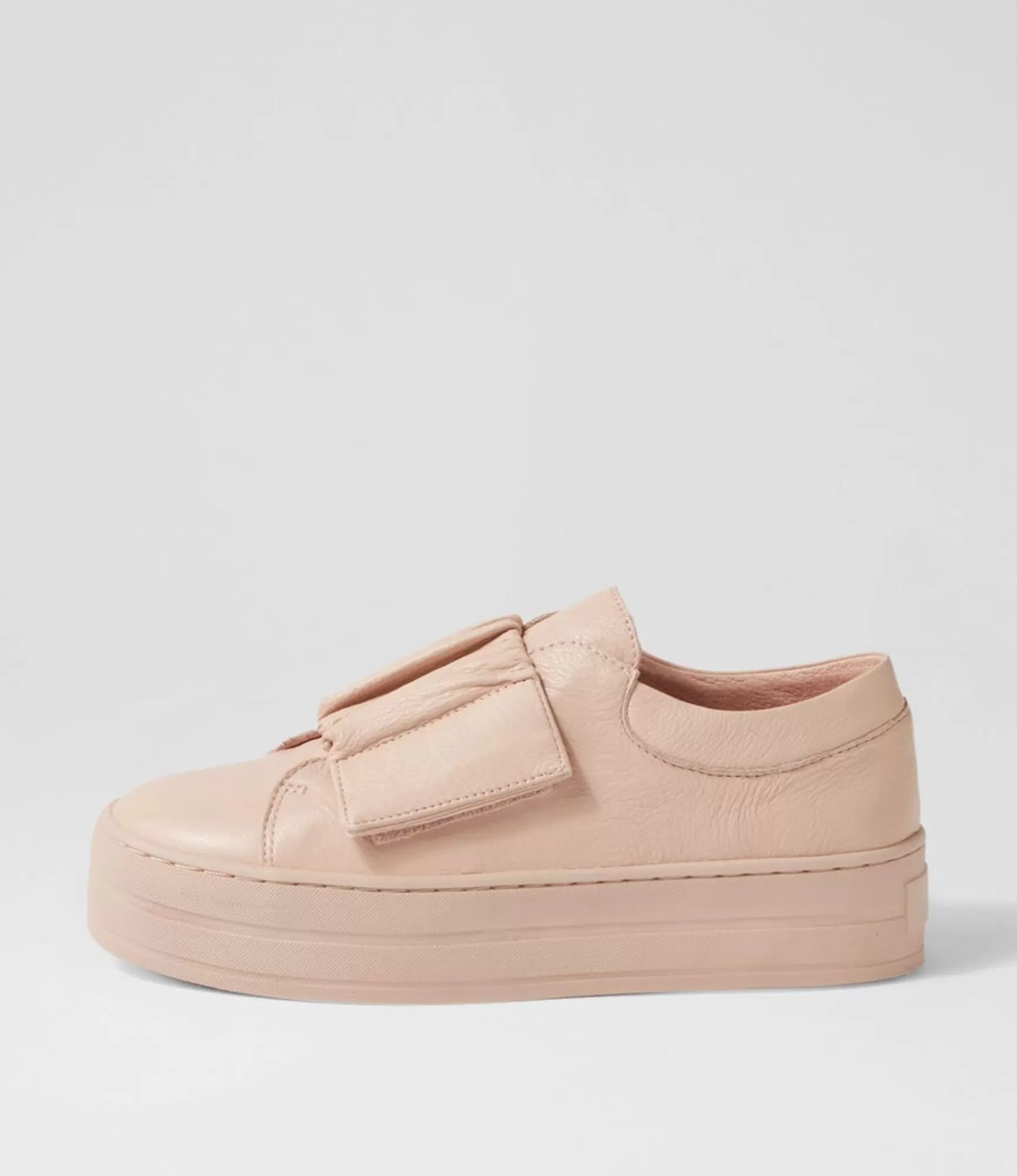 Best Sale Midas Shoes Steller Pale Pink Leather Sneakers