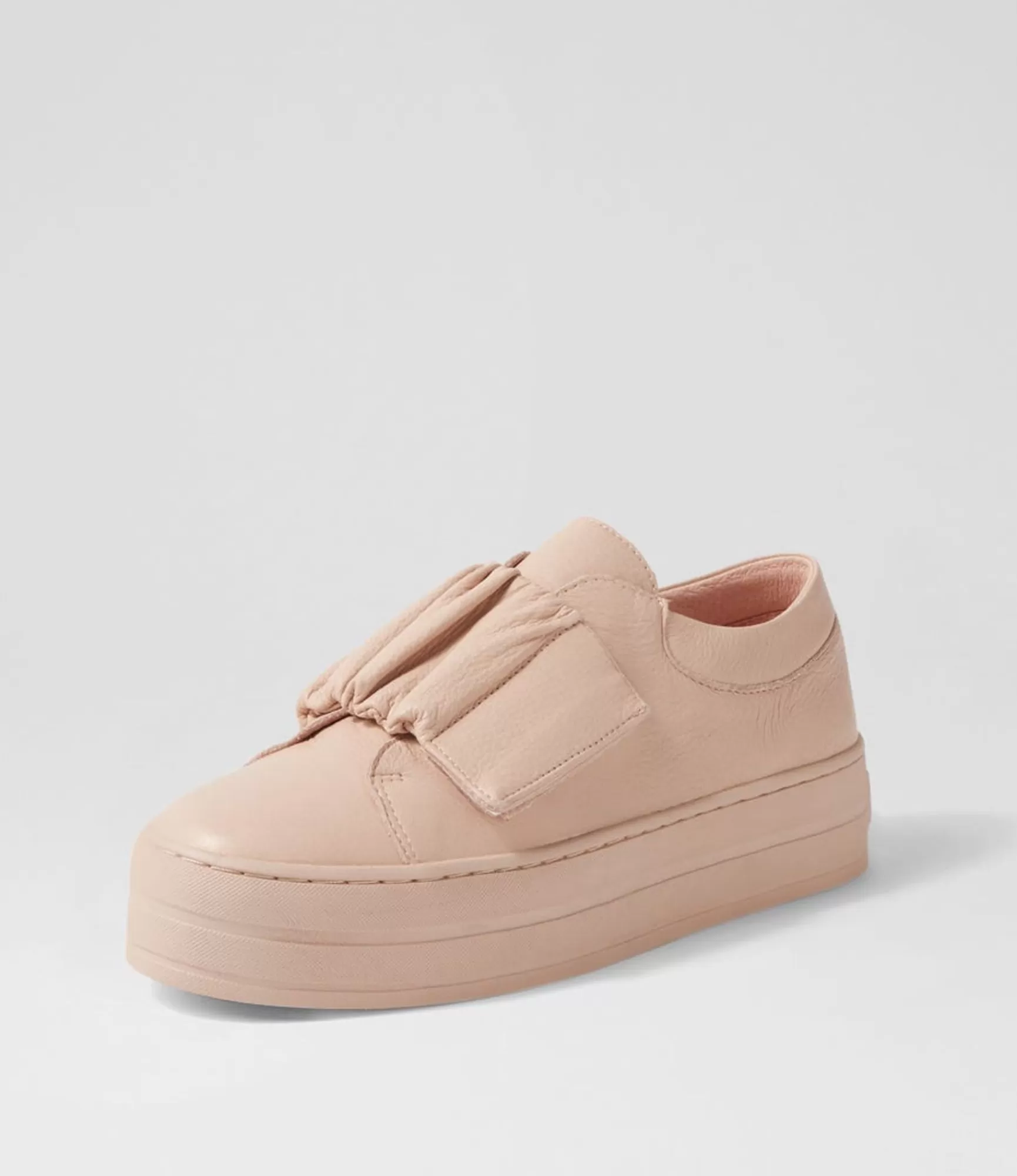 Best Sale Midas Shoes Steller Pale Pink Leather Sneakers