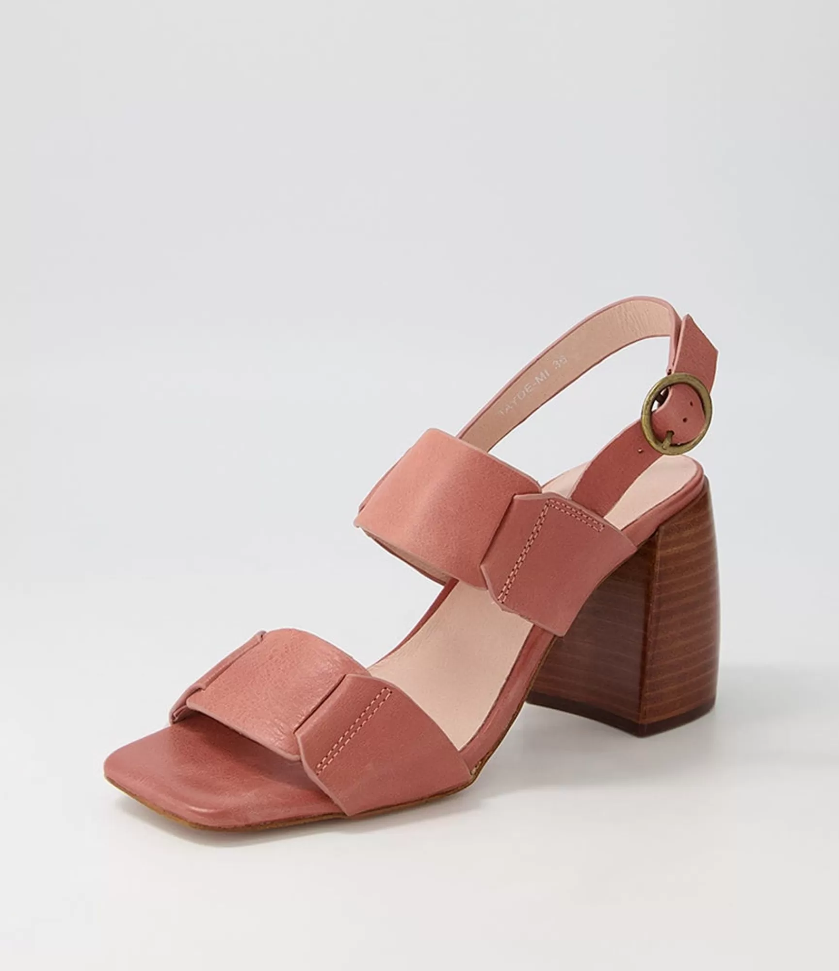 Best Sale Midas Shoes Tayde Rose Honey Leather Sandals