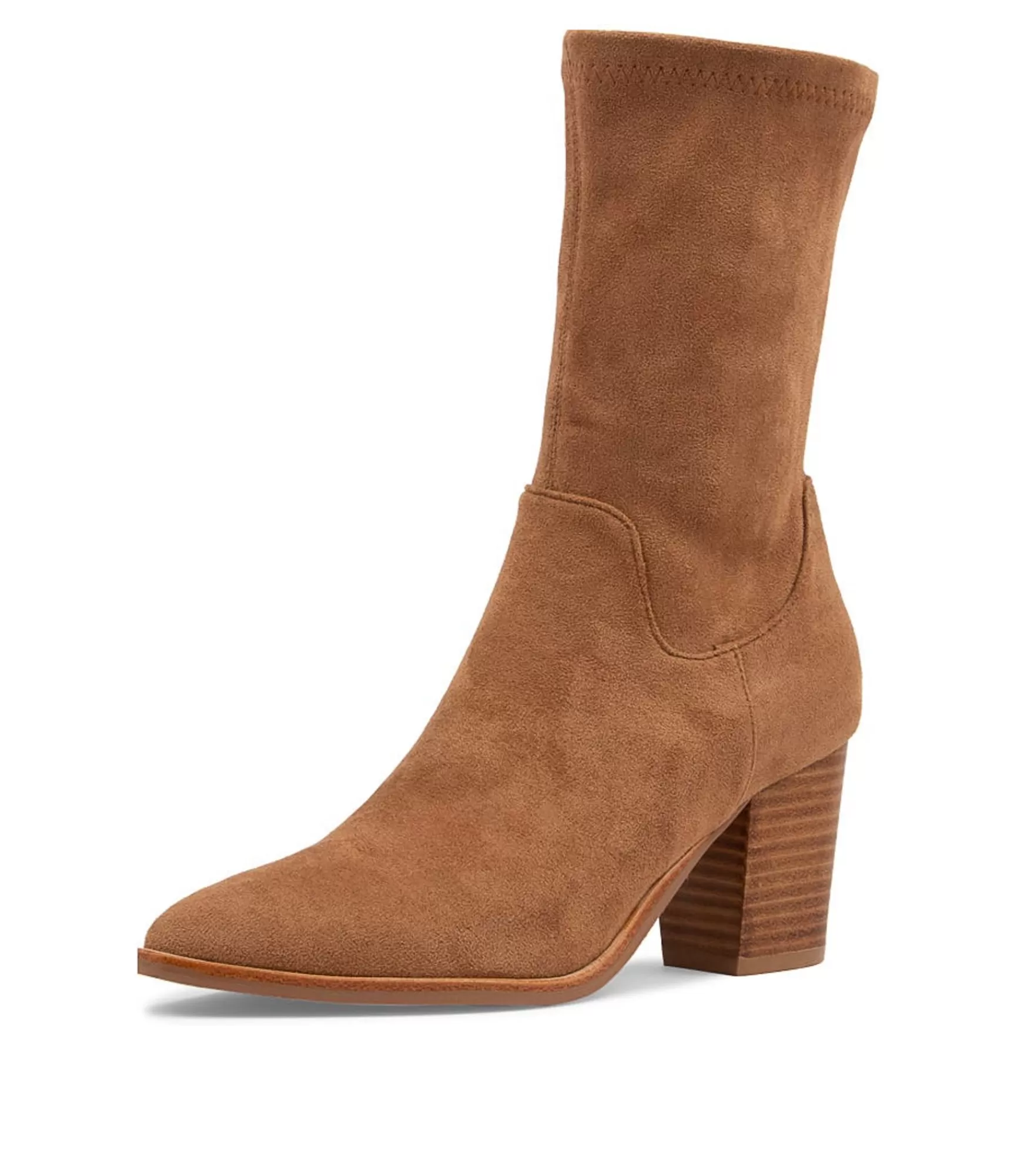 Outlet Midas Shoes Tayden Camel Microsuede Calf Boots