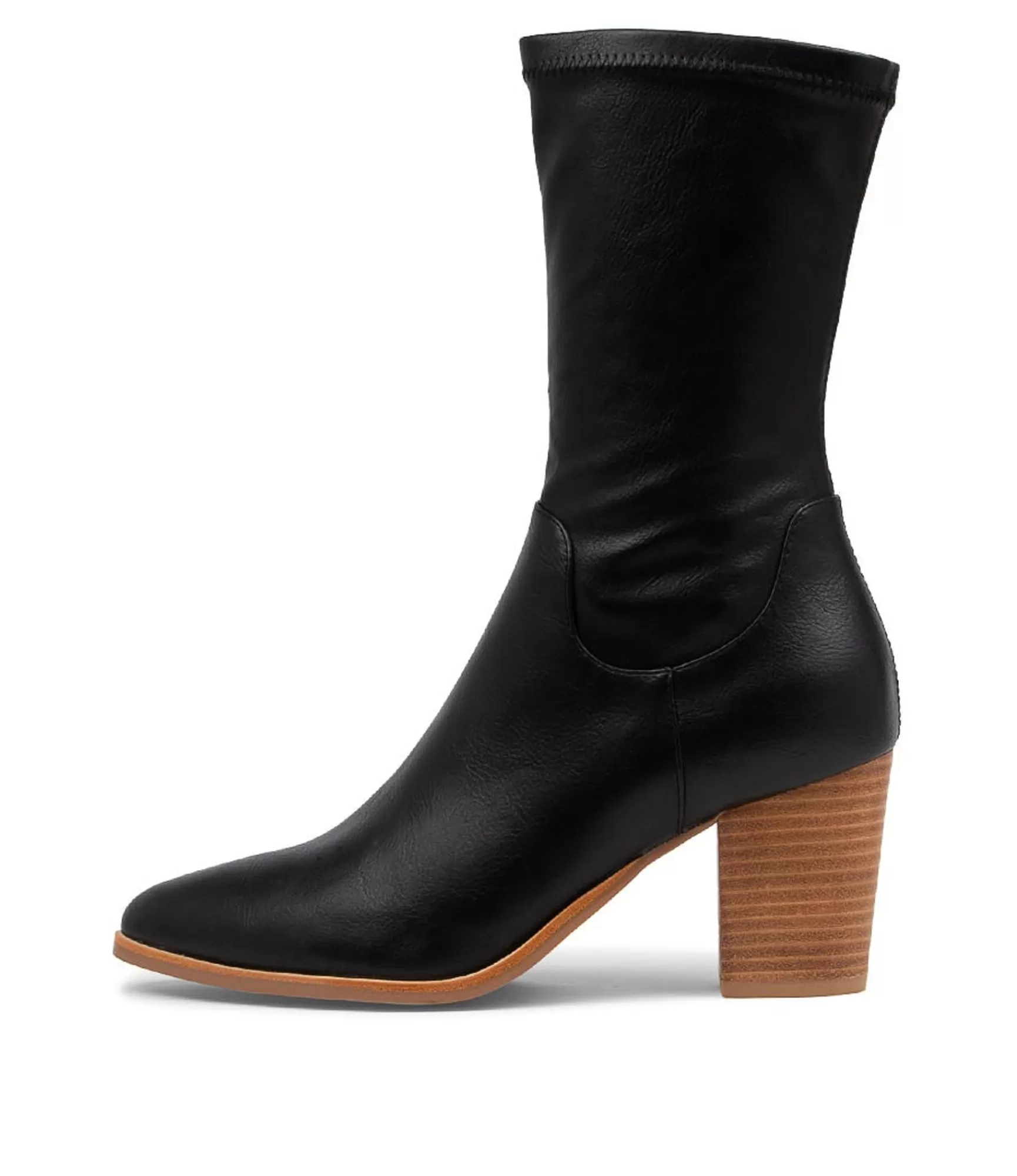 Shop Midas Shoes Tayden New Black Smooth Calf Boots