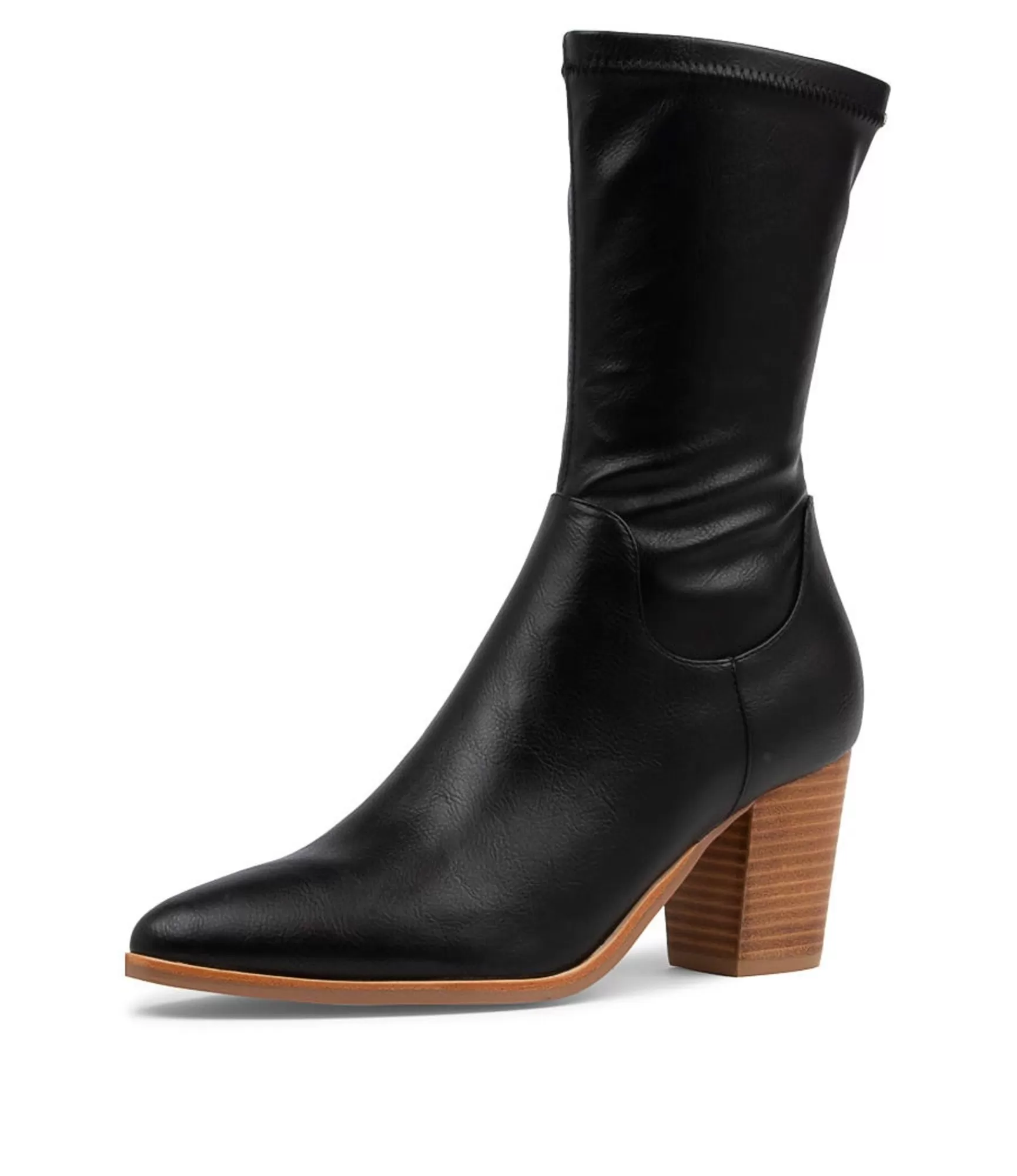 Shop Midas Shoes Tayden New Black Smooth Calf Boots