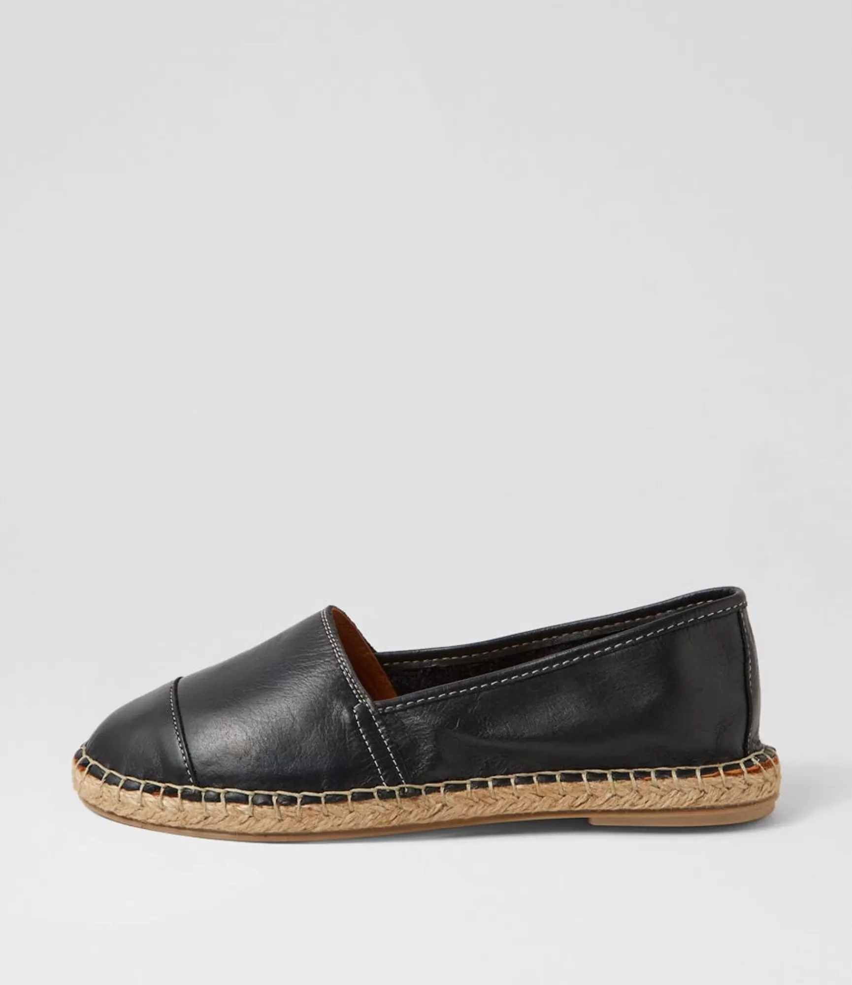 Cheap Midas Shoes Tellars Black Leather Flat Shoes