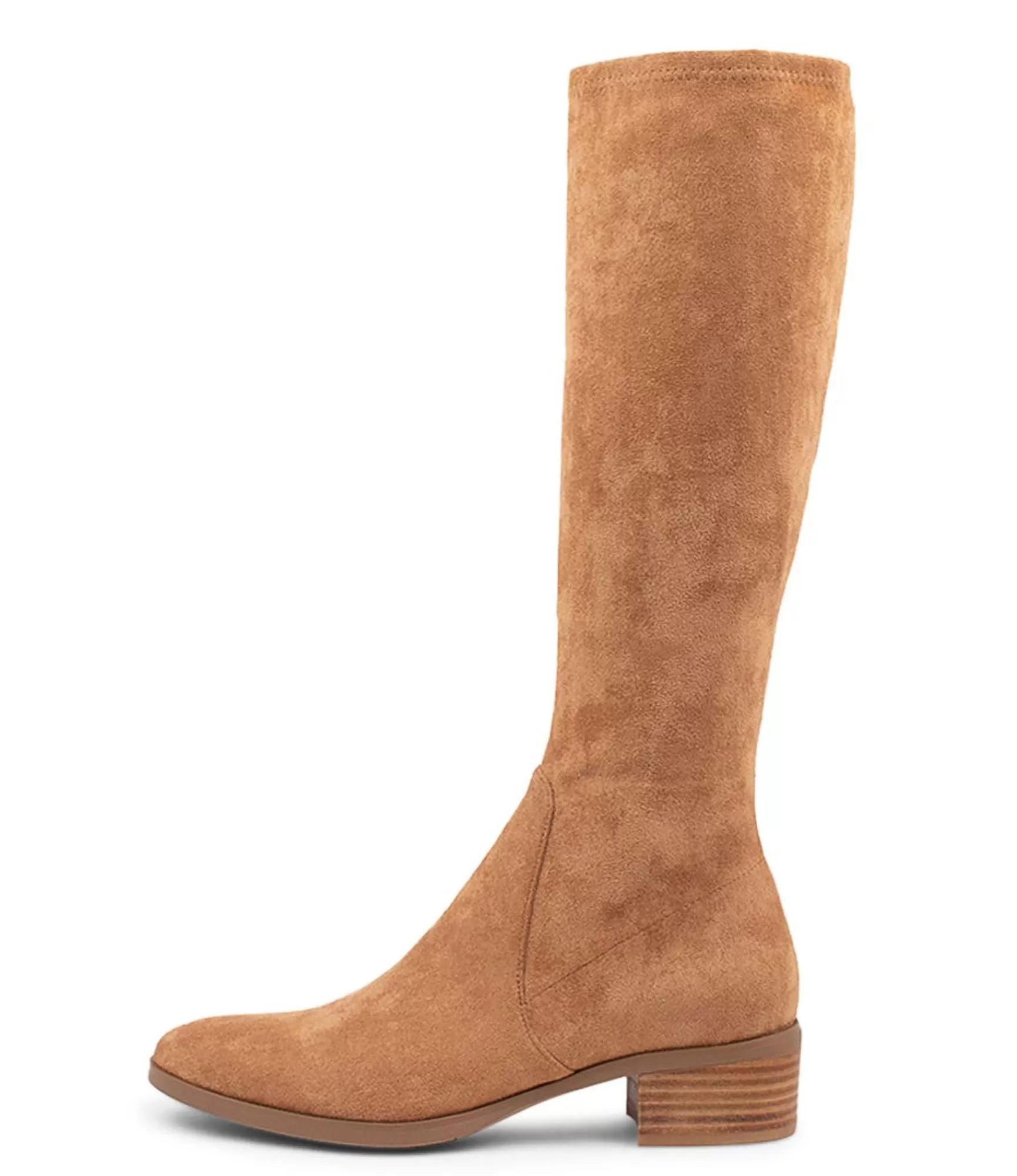 Best Sale Midas Shoes Tenley Camel Stretch Microsuede Knee High Boots