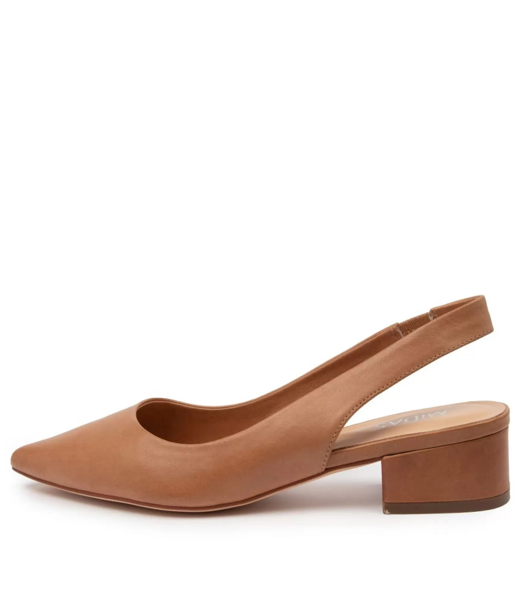 Fashion Midas Shoes Thelma Tan Leather