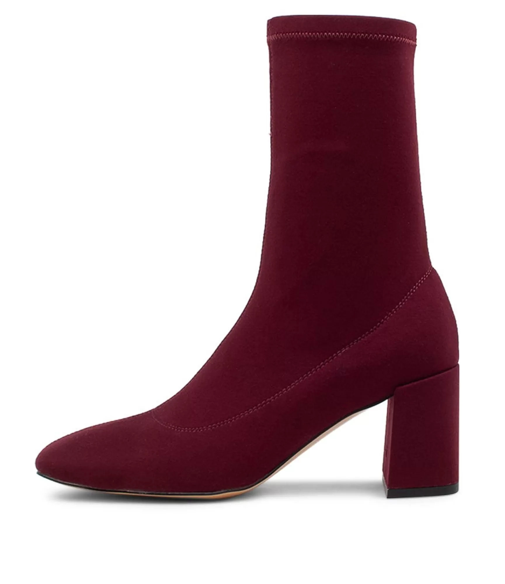Clearance Midas Shoes Trusted Mulberry Stretch Fabric Ankle Boots
