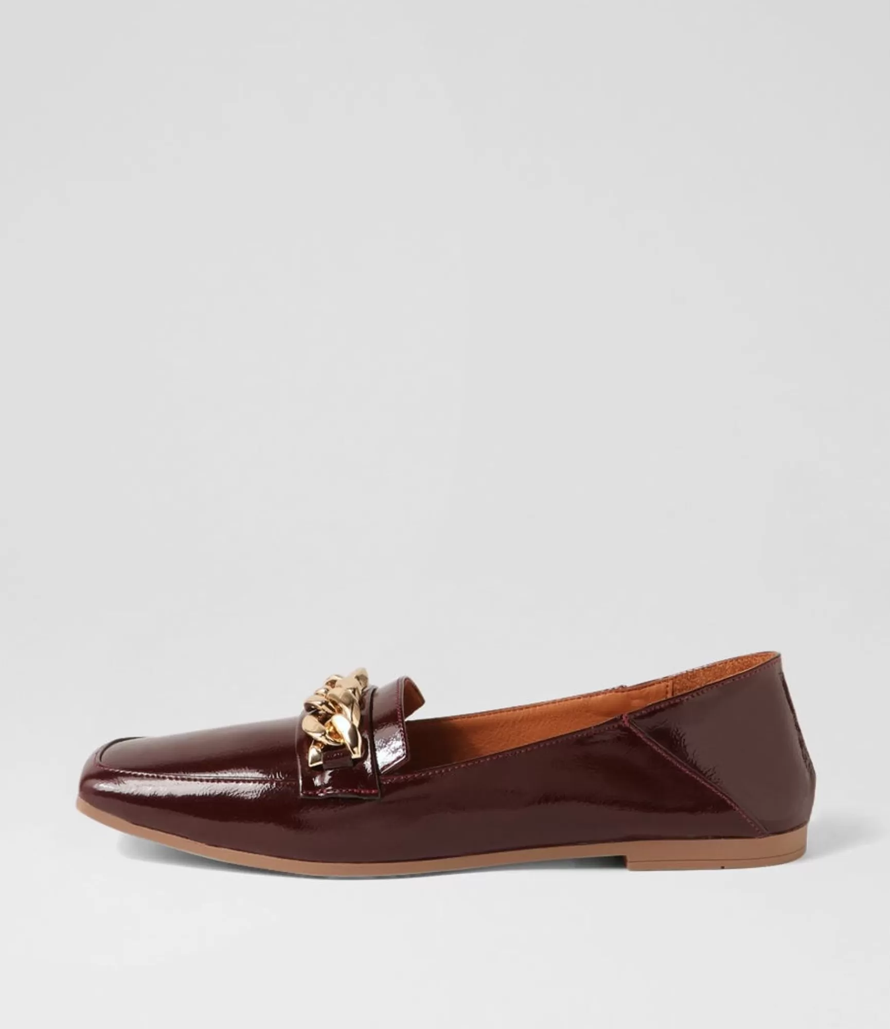 Flash Sale Midas Shoes Tuscon Burgundy Patent Leather Loafers