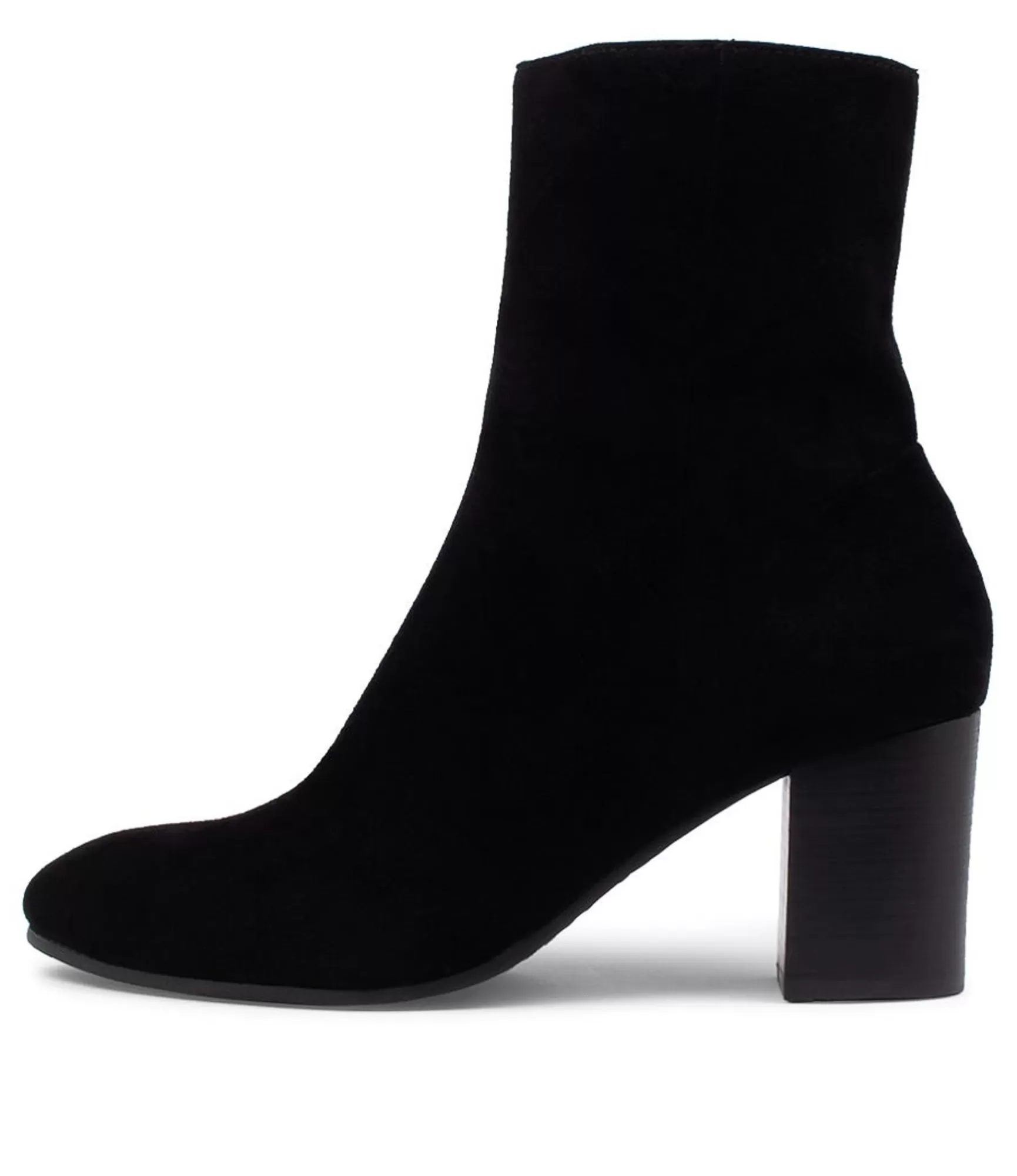 Shop Midas Shoes Unite Black Suede Ankle Boots Bh
