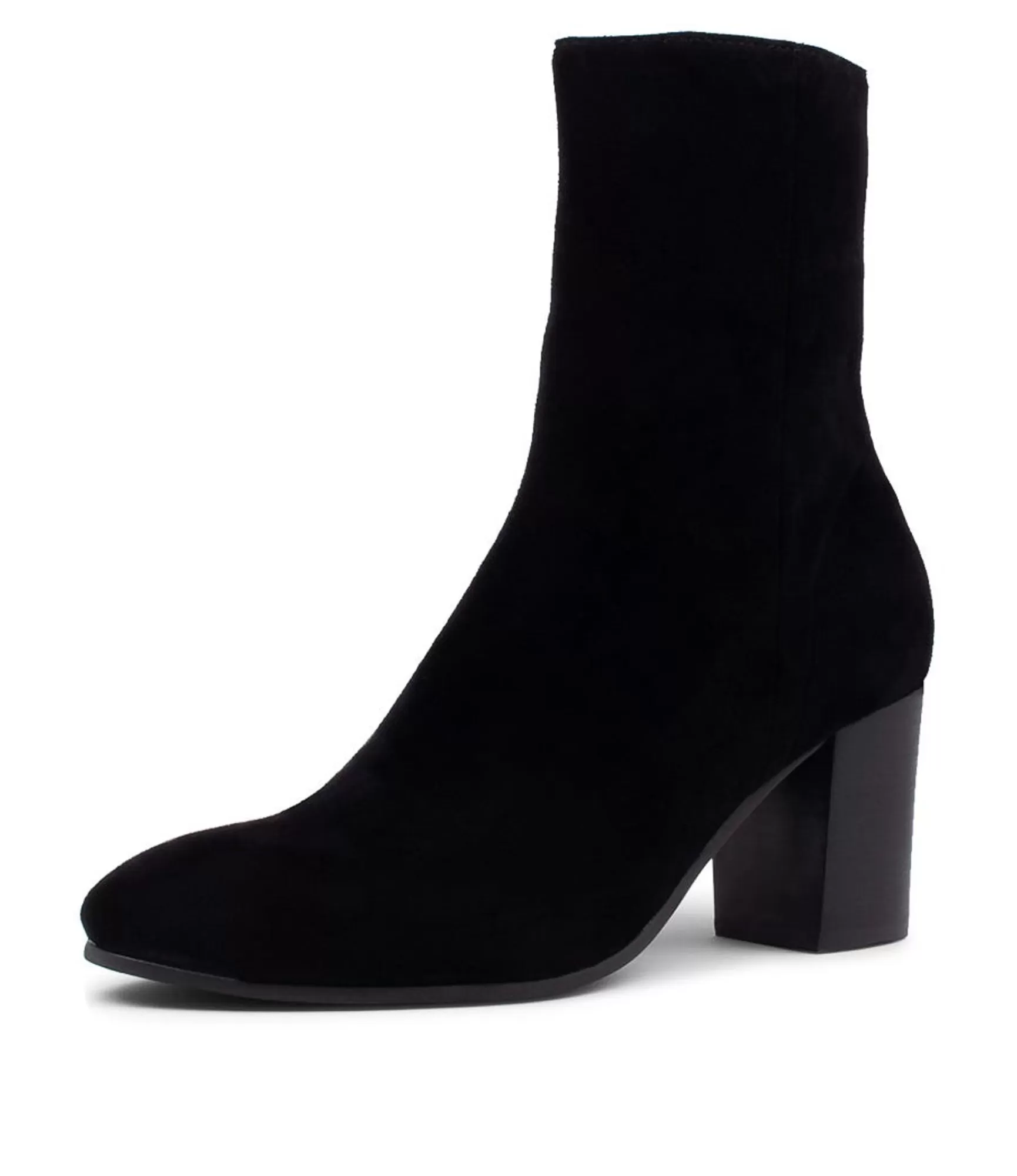 Shop Midas Shoes Unite Black Suede Ankle Boots Bh