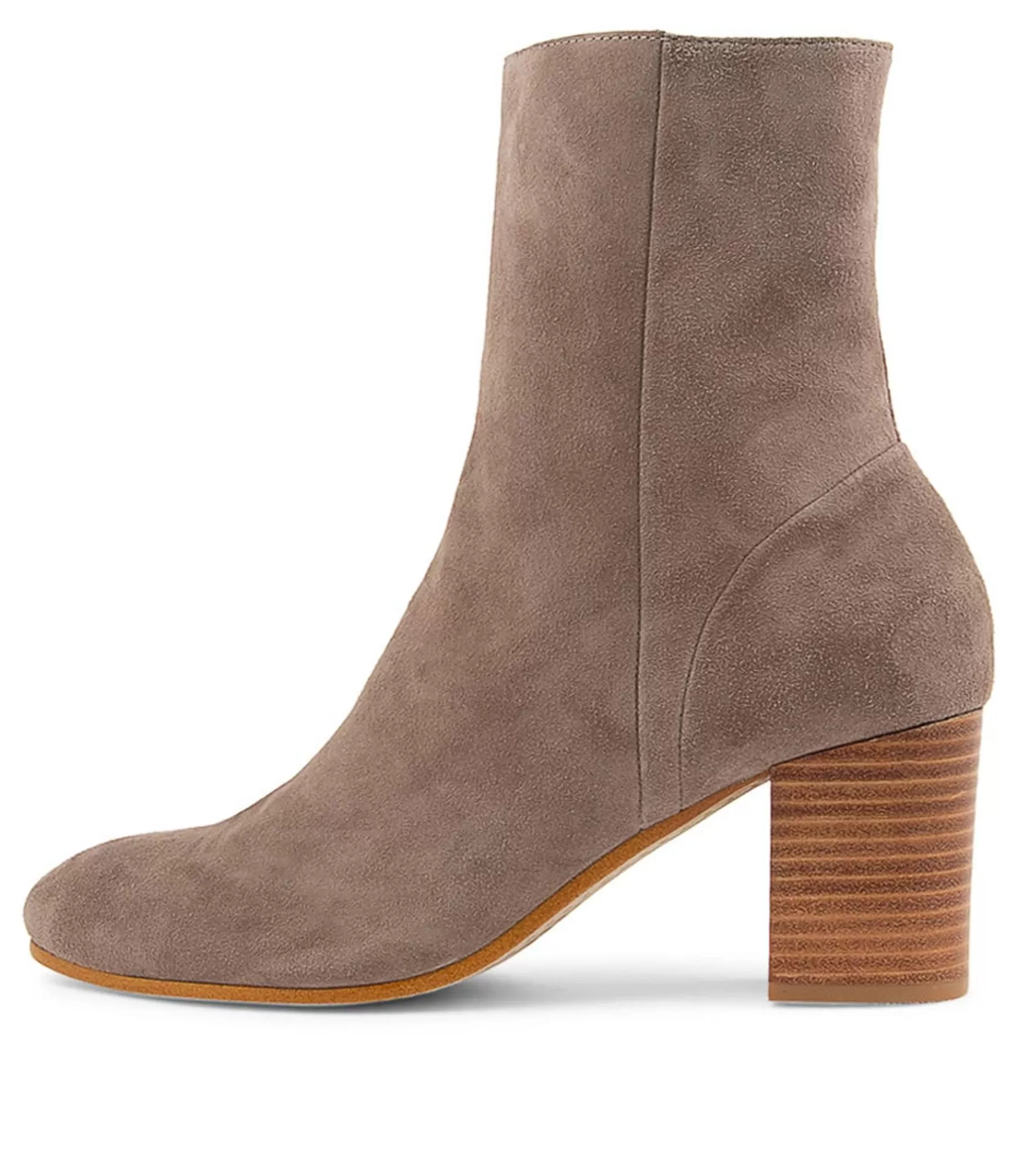 Flash Sale Midas Shoes Unite Light Taupe Suede Ankle Boots