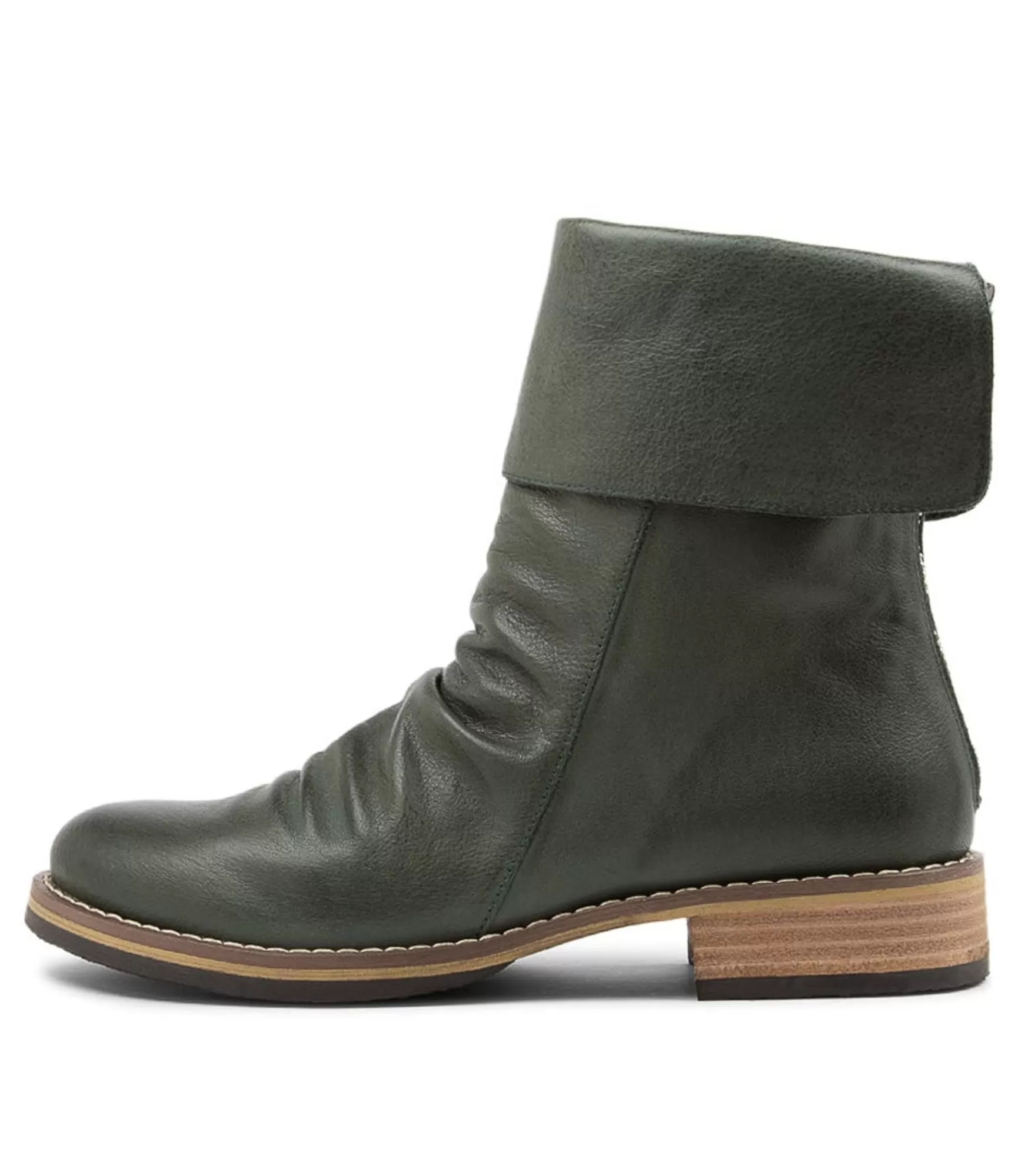 Cheap Midas Shoes Unsee Forest Leather Ankle Boots