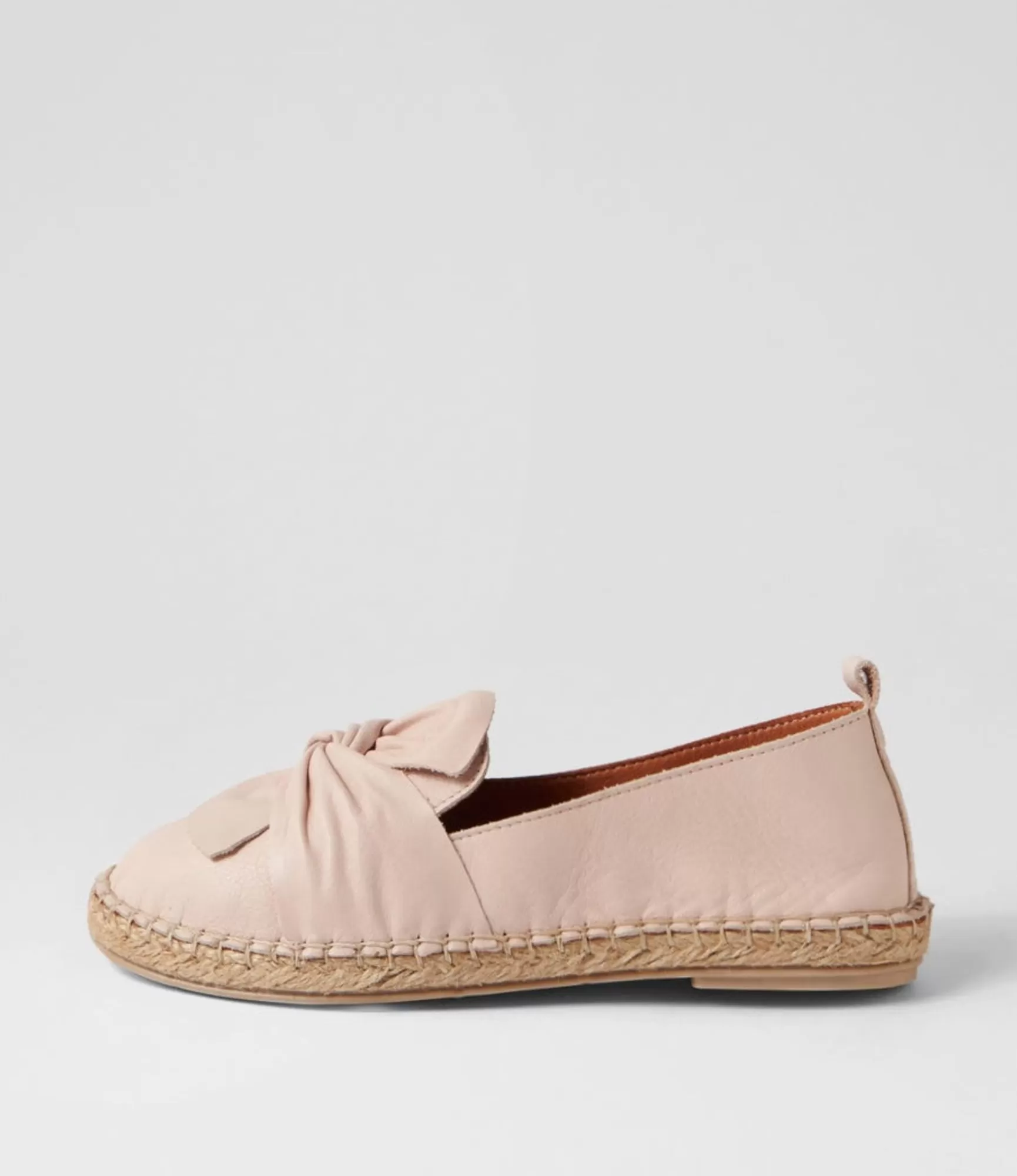 Hot Midas Shoes Uselv Blush Leather Espadrilles