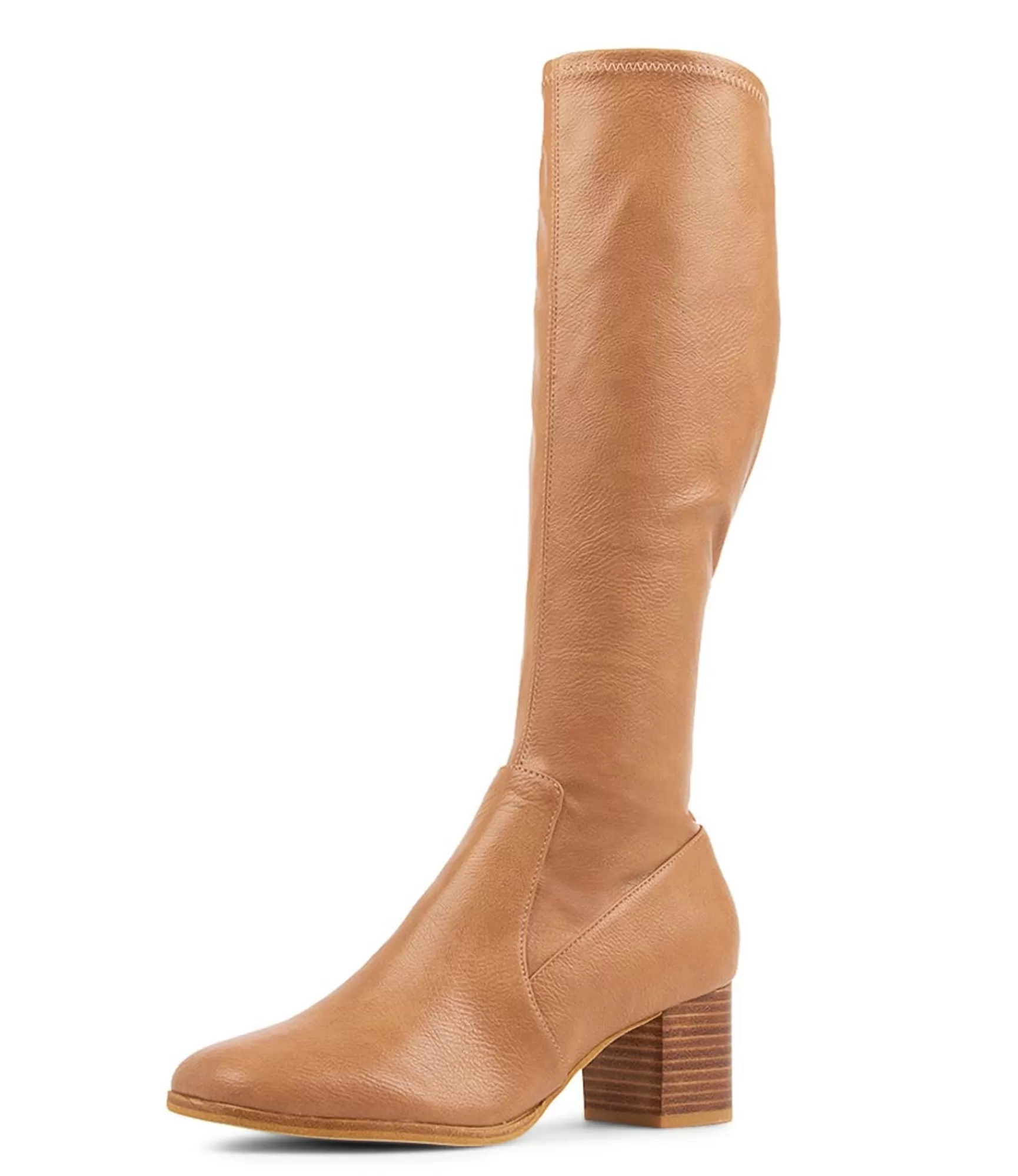 Best Midas Shoes Varry Tan Stretch Long Boots