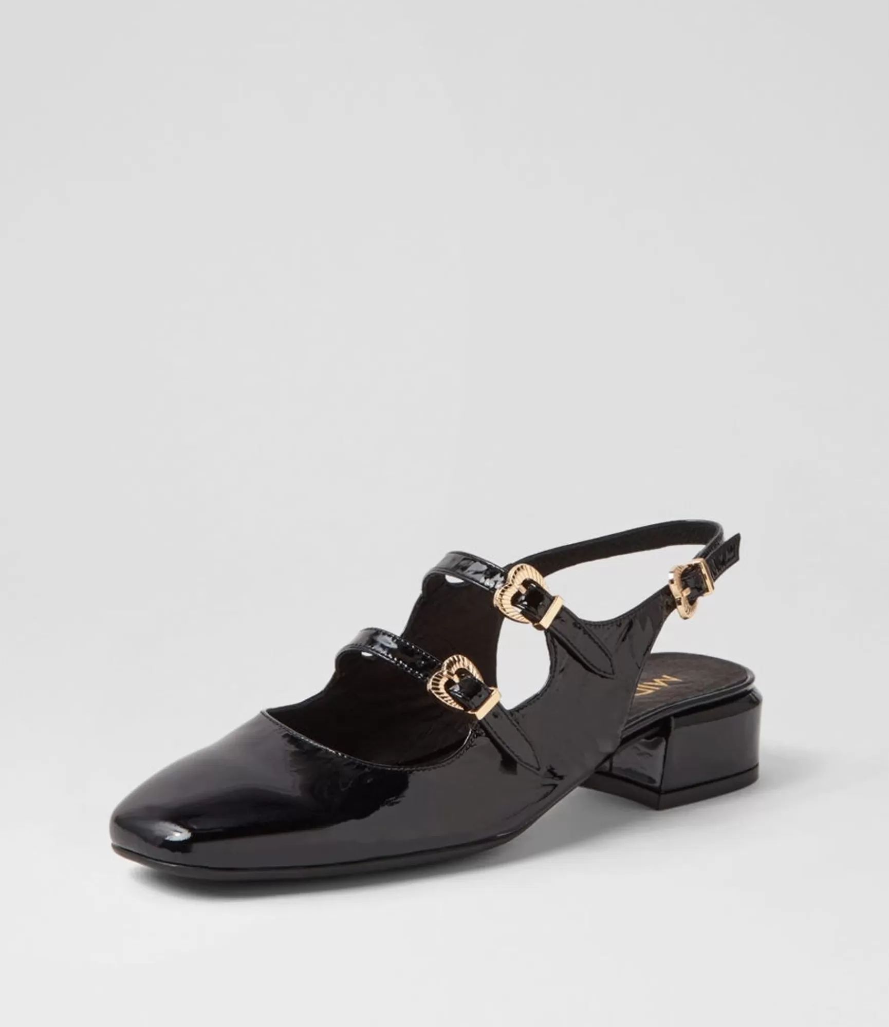 Flash Sale Midas Shoes Virazzo Black Patent Leather Heels