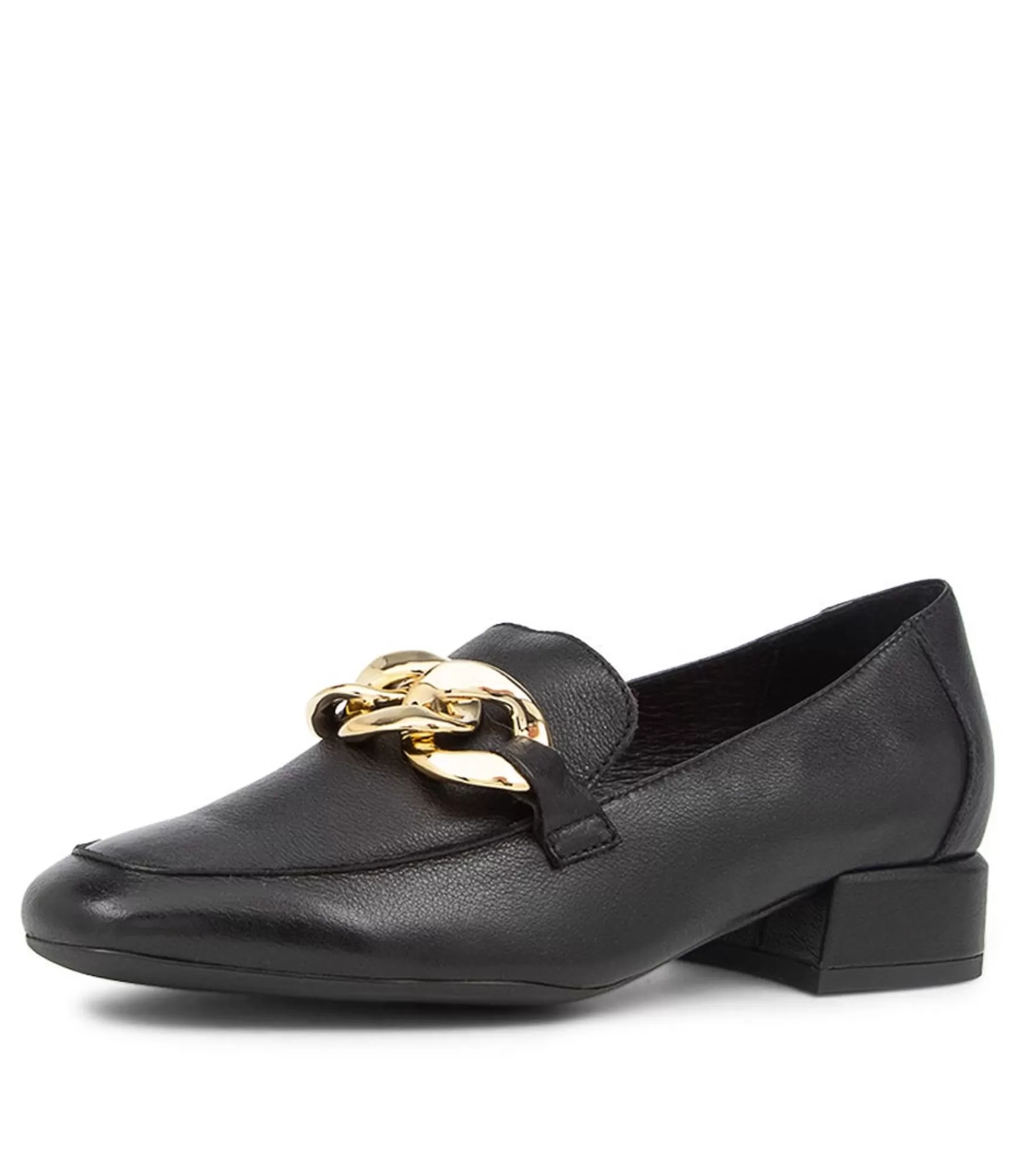 Cheap Midas Shoes Visten Black Leather Loafers