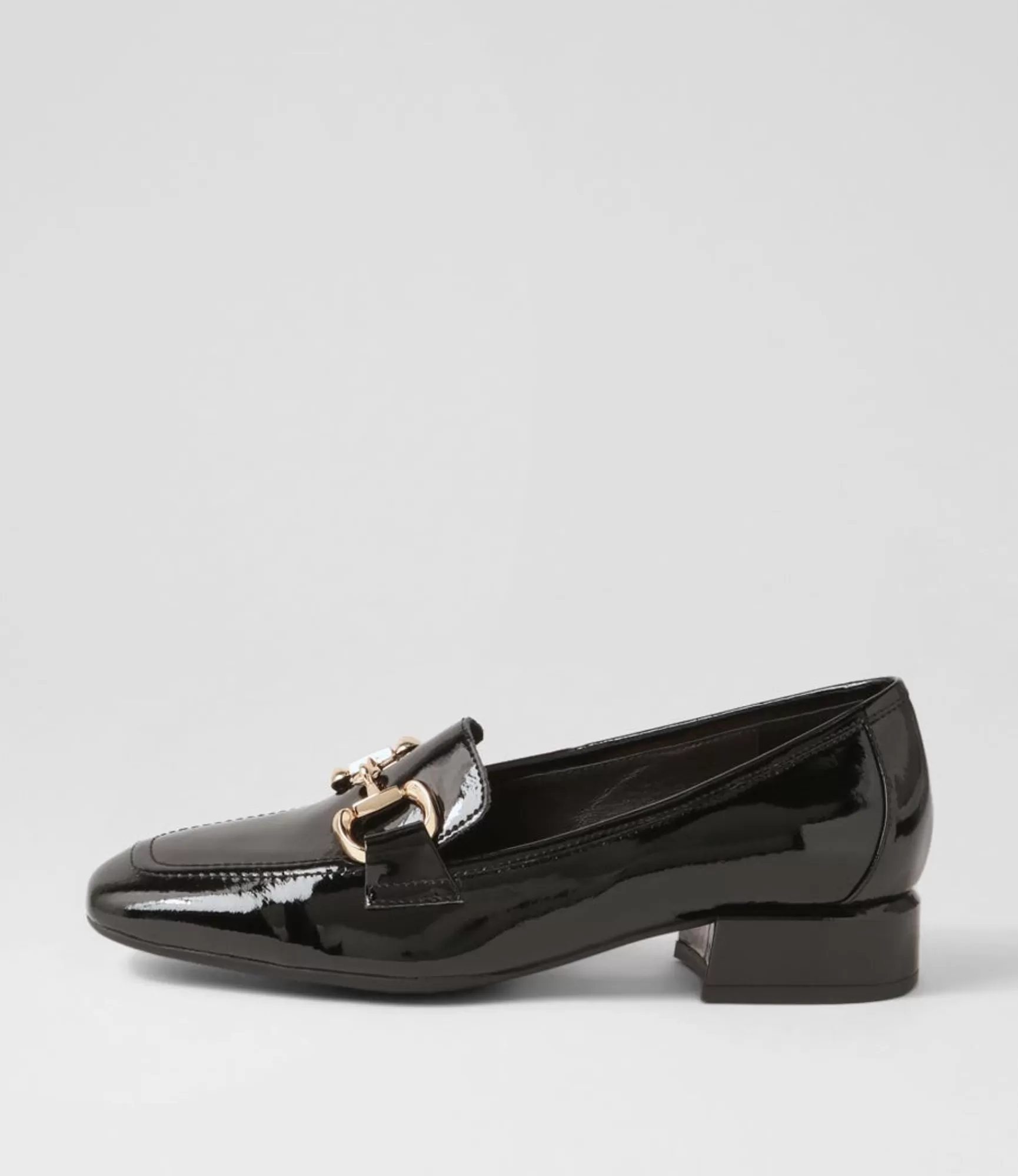 Hot Midas Shoes Vlad Black Patent Leather Heels