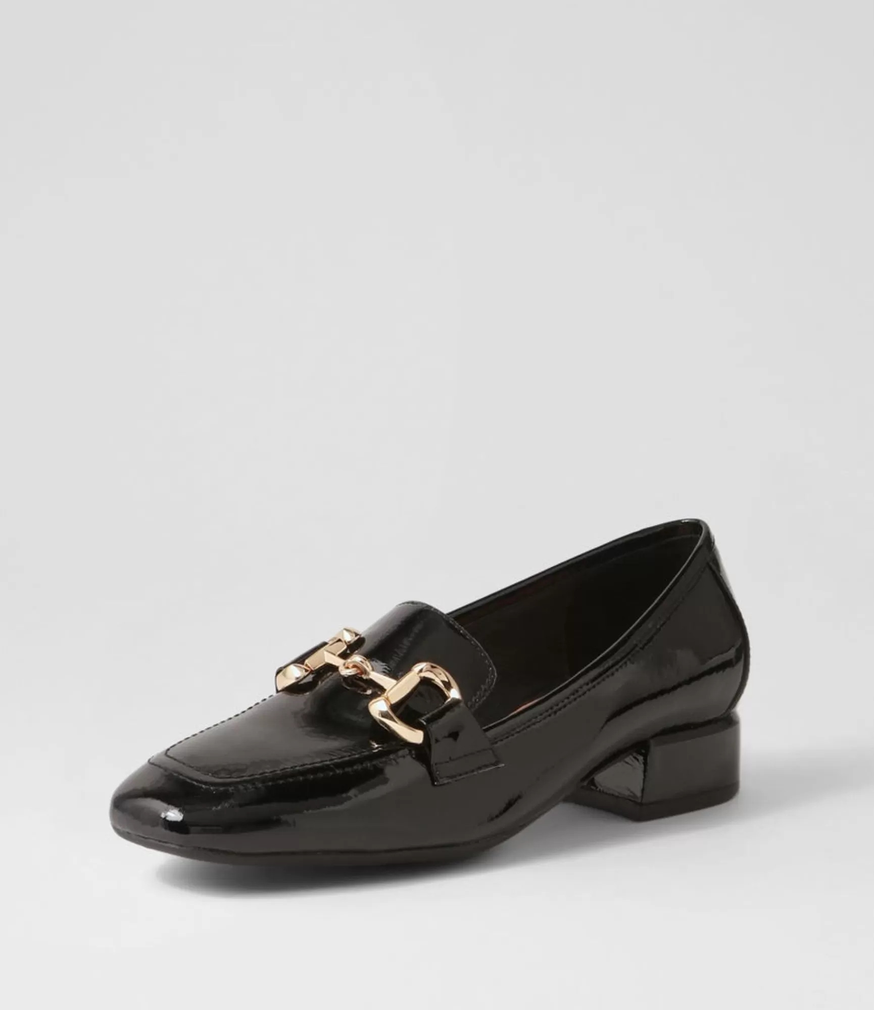 Hot Midas Shoes Vlad Black Patent Leather Heels