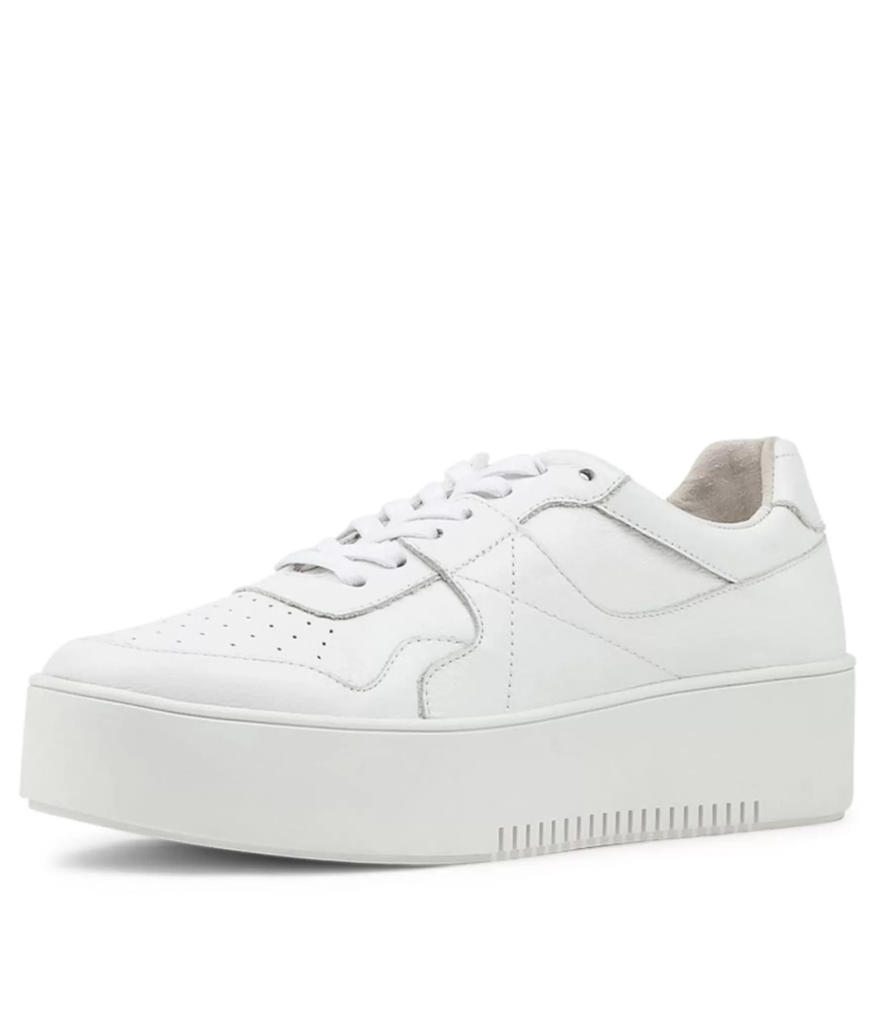 Discount Midas Shoes Wabel White Leather Sneakers