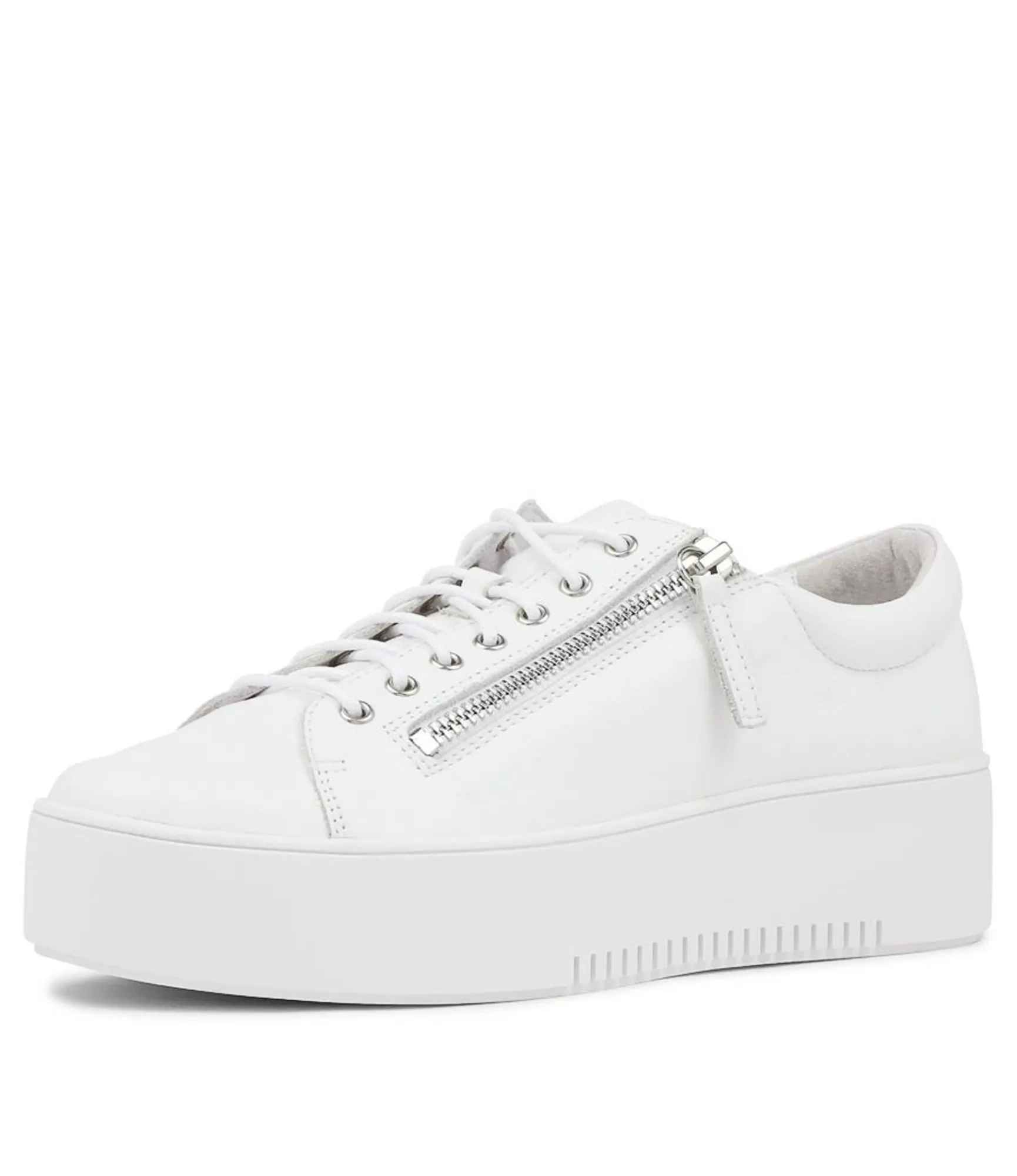 Store Midas Shoes Wether White White Sole Leather Sneakers