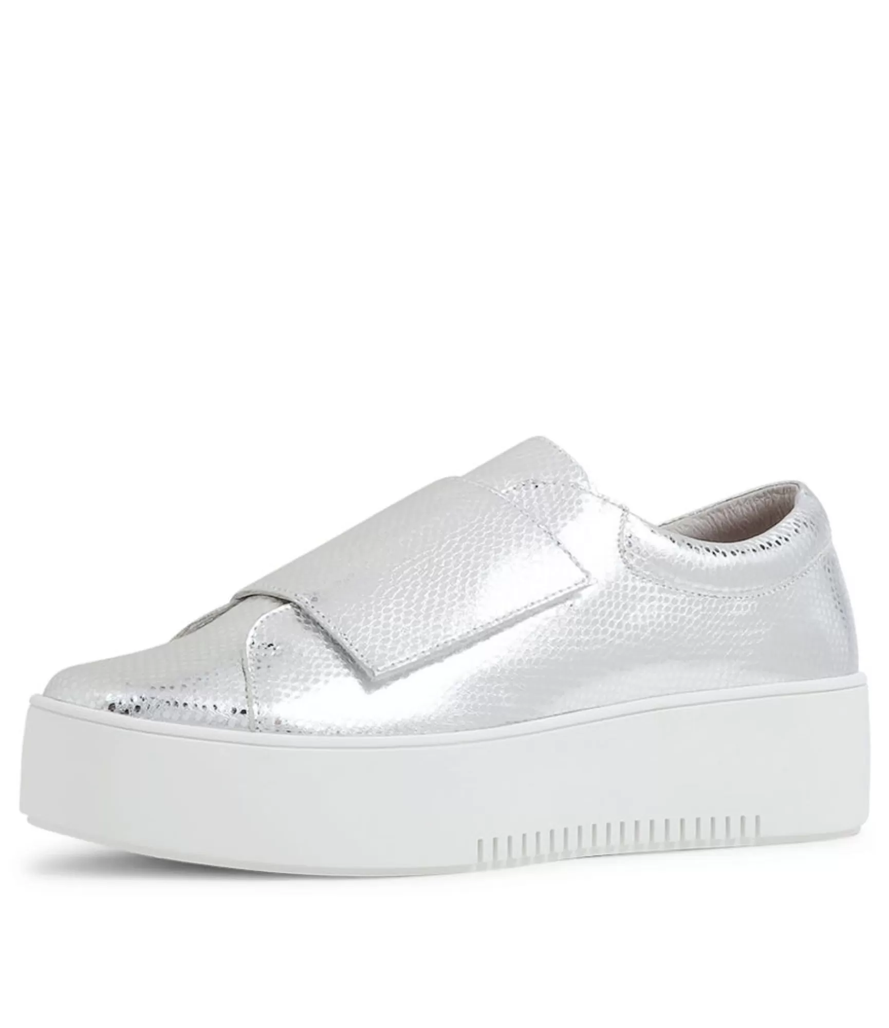 Discount Midas Shoes Whispa Silver White Sole Lizard Sneakers