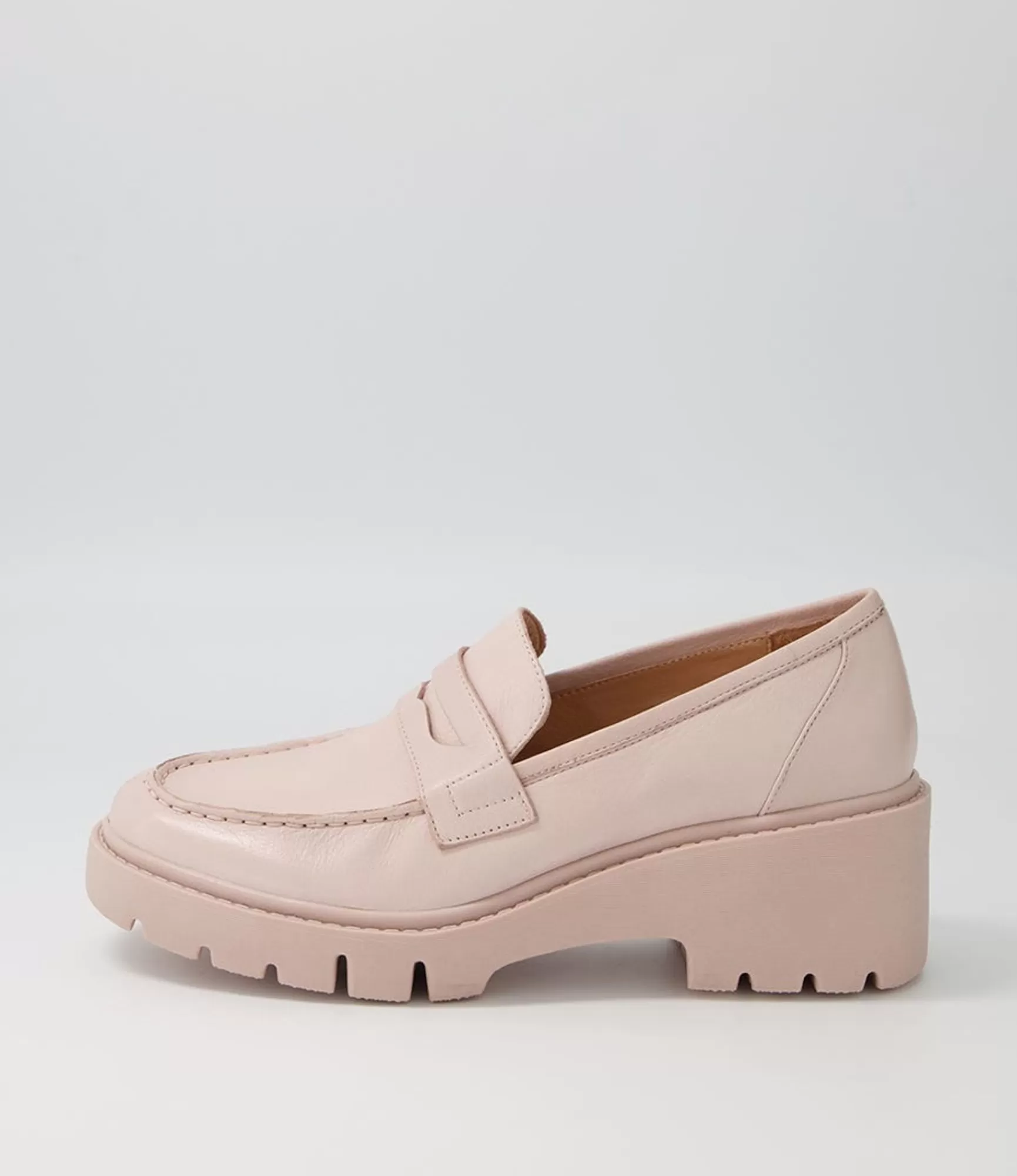 Flash Sale Midas Shoes Xana Dusty Pink Leather Heels
