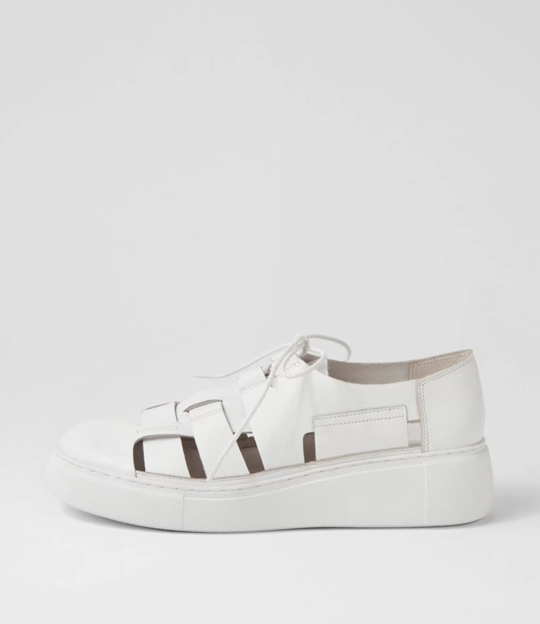 Outlet Midas Shoes Yaos White Leather Sneakers