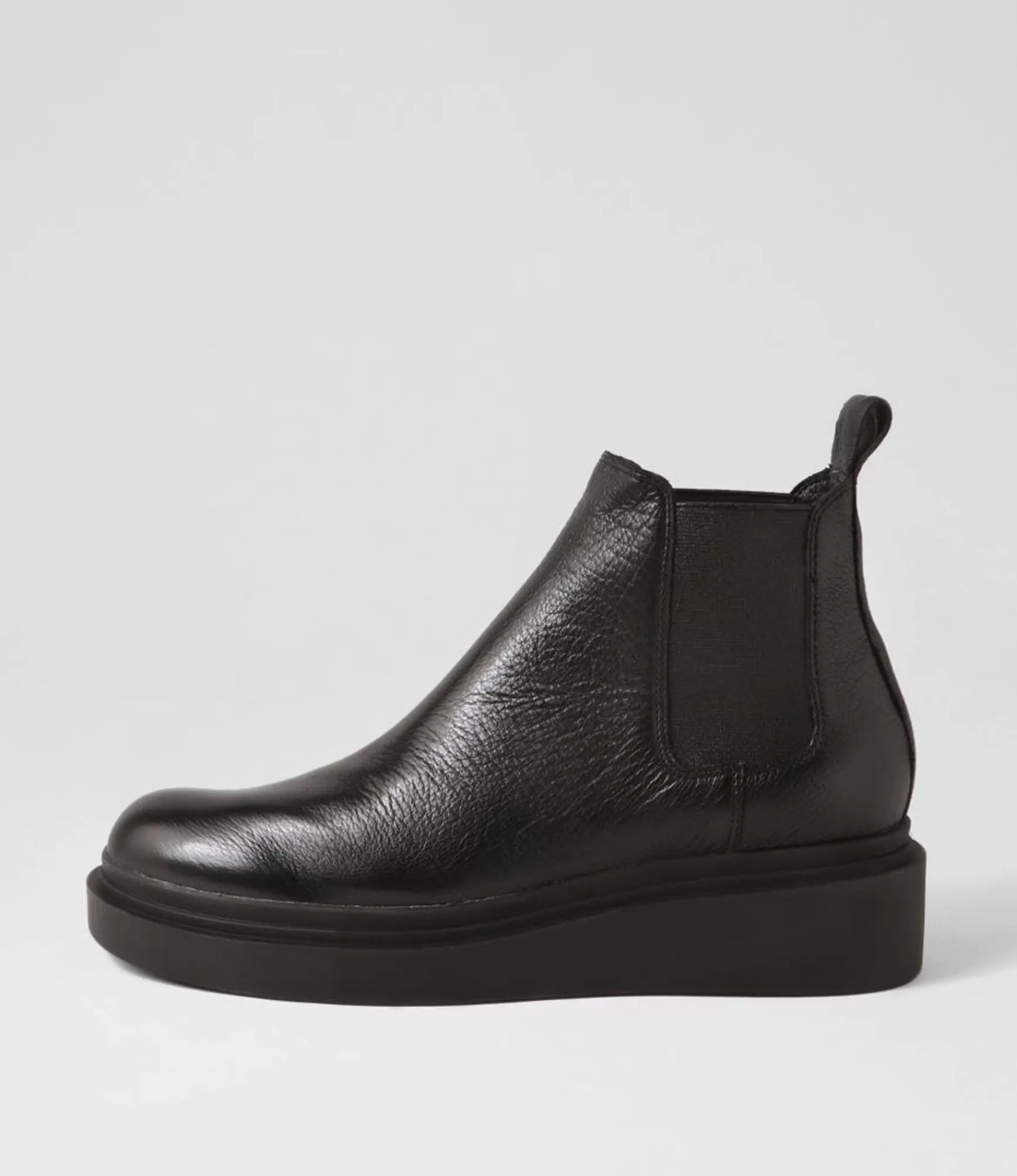 Store Midas Shoes Zoopa Black Leather Chelsea Boots