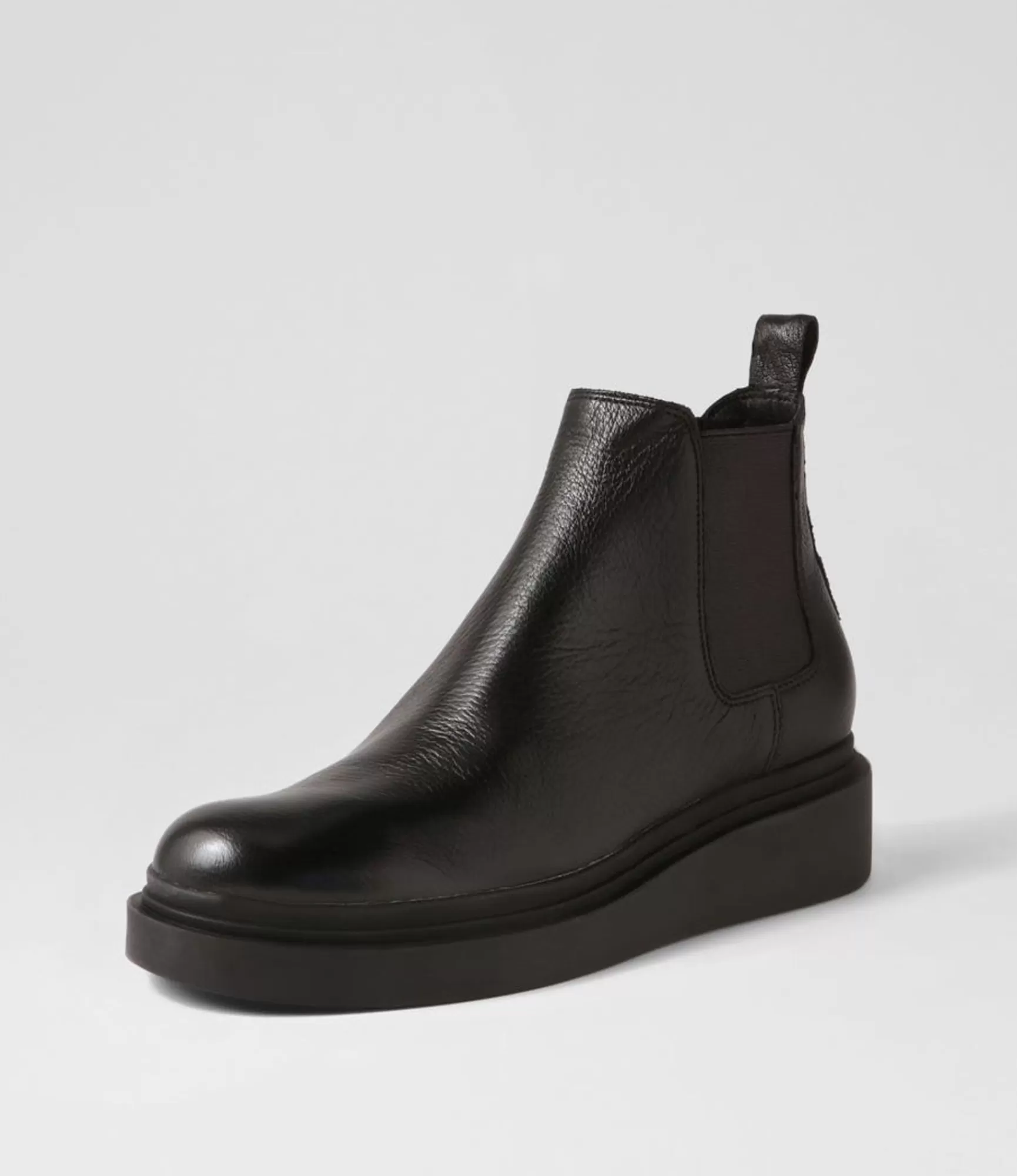 Store Midas Shoes Zoopa Black Leather Chelsea Boots